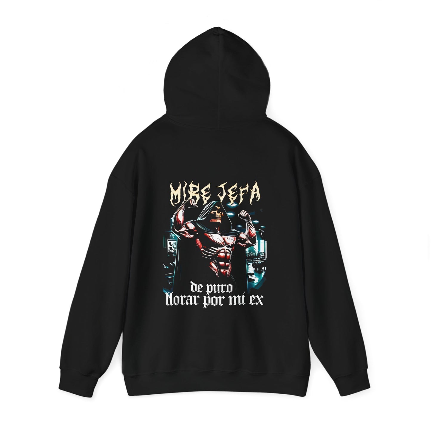 Unisex Heavy Blend™ Hooded Sweatshirt with Artistic Design - Perfect for Casual Everyday Wear
