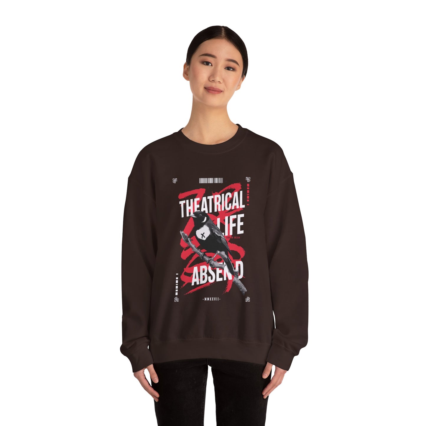 Theatrical Life Crewneck Sweatshirt - Unisex Heavy Blend™