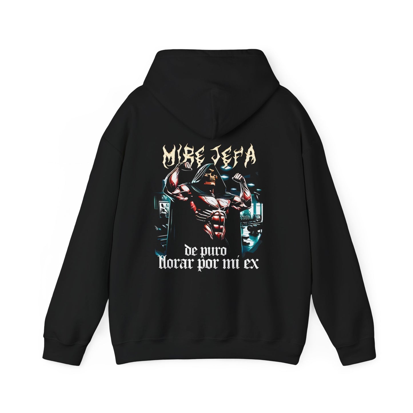 Unisex Heavy Blend™ Hooded Sweatshirt with Artistic Design - Perfect for Casual Everyday Wear