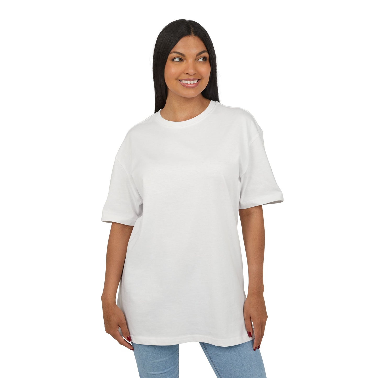 Gothic Angel Unisex Heavy Oversize Tee - 'Suffer' Graphic T-Shirt