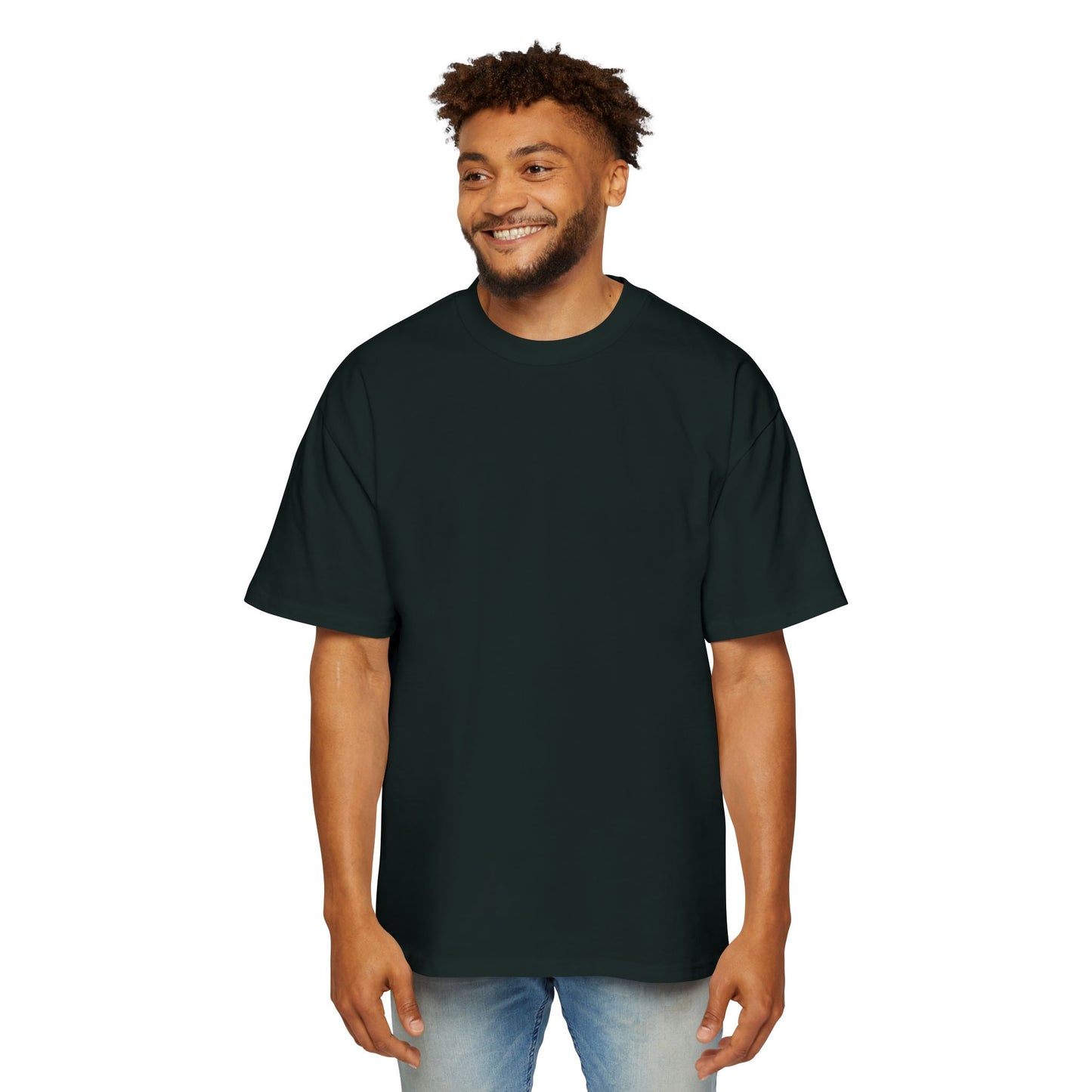Gothic Guardian Oversized Tee - Edgy Black Graphic T-Shirt for Streetwear.