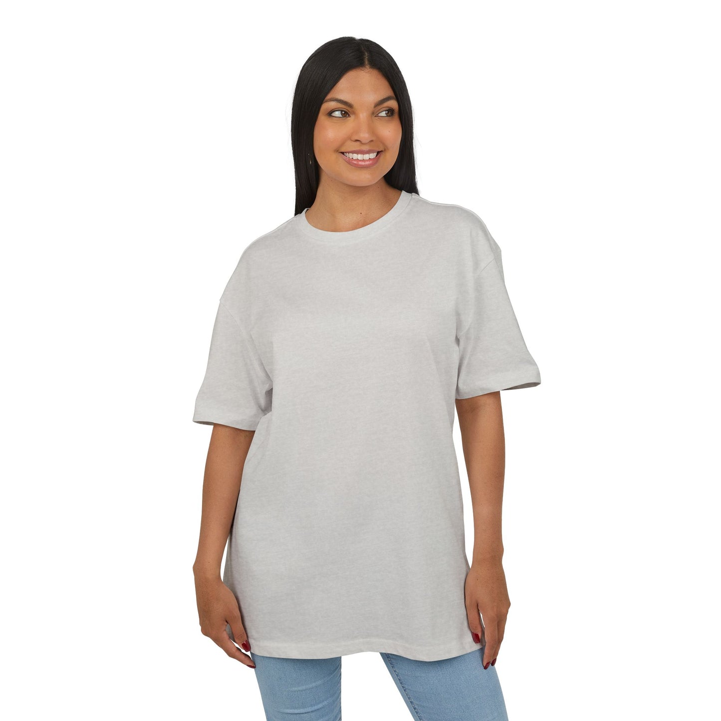 Gothic Angel Unisex Heavy Oversize Tee - 'Suffer' Graphic T-Shirt