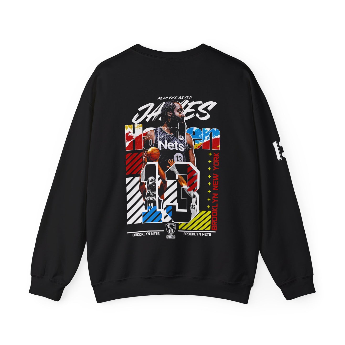 James Harden Graphic Sweatshirt, Unisex Crewneck, Sports Fan Apparel, Basketball Gift, Casual Streetwear