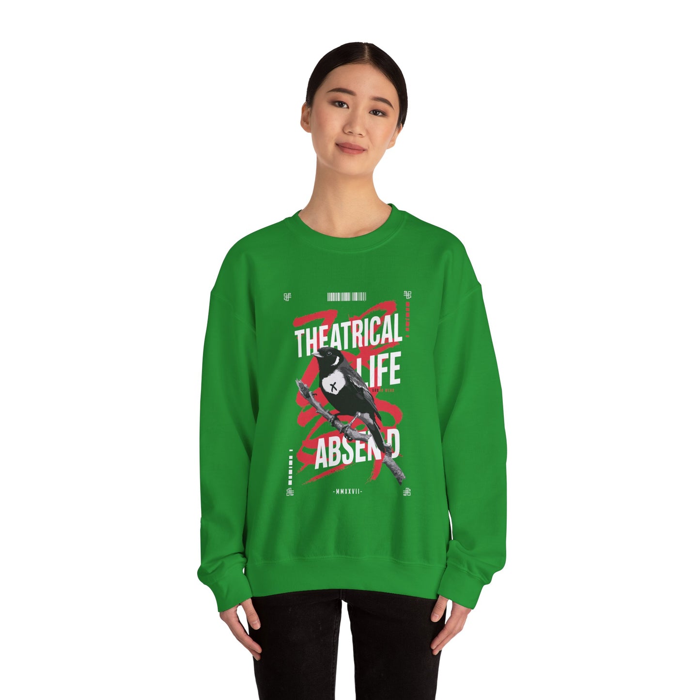 Theatrical Life Crewneck Sweatshirt - Unisex Heavy Blend™