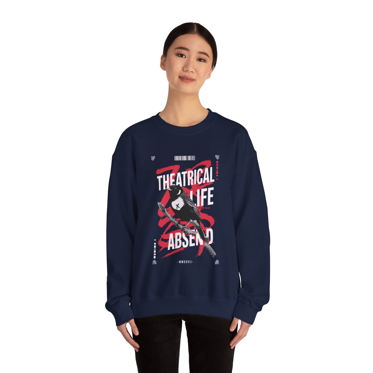 Theatrical Life Crewneck Sweatshirt - Unisex Heavy Blend™