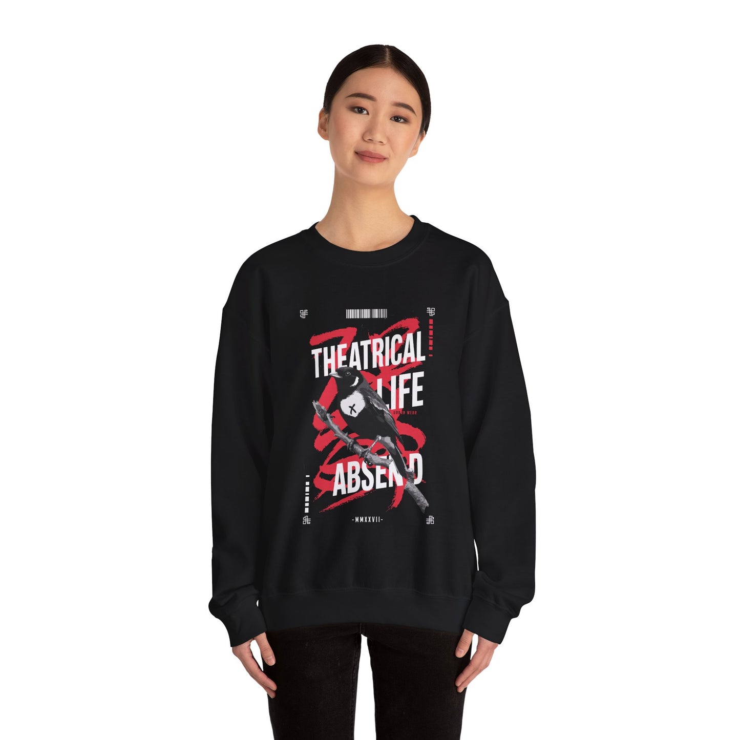 Theatrical Life Crewneck Sweatshirt - Unisex Heavy Blend™