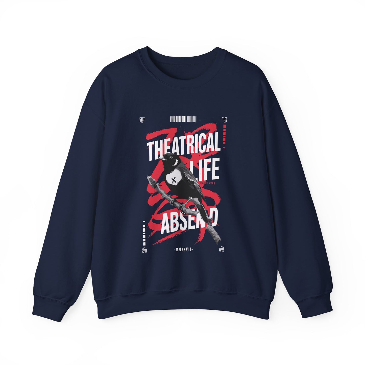 Theatrical Life Crewneck Sweatshirt - Unisex Heavy Blend™
