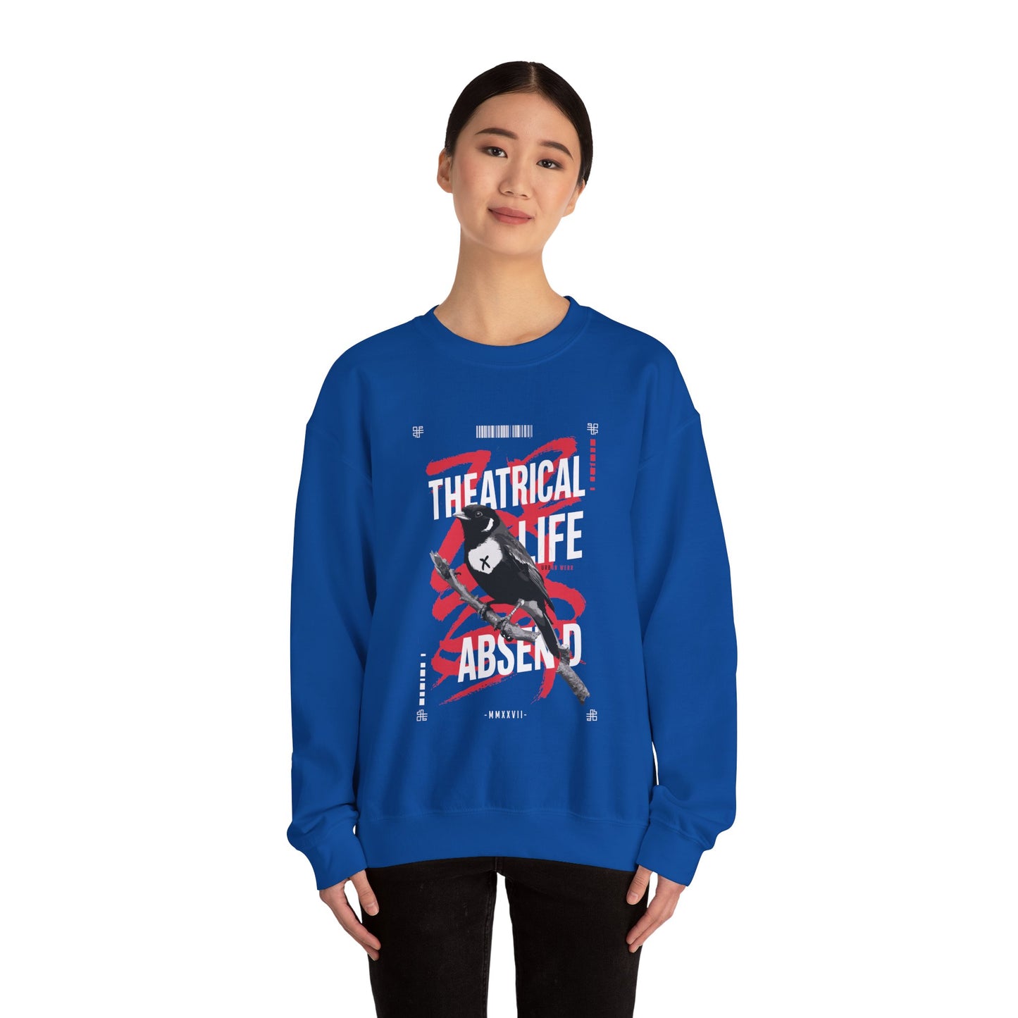 Theatrical Life Crewneck Sweatshirt - Unisex Heavy Blend™