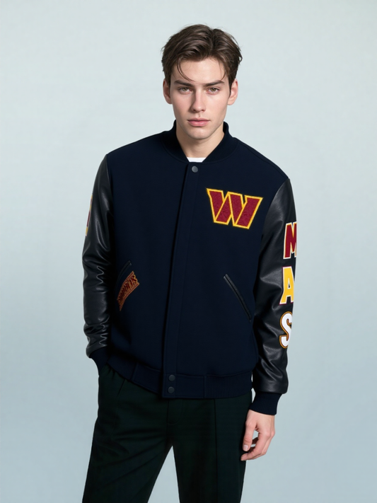 NFL Washington Commanders Classic Wool Men's Varsity Jacket