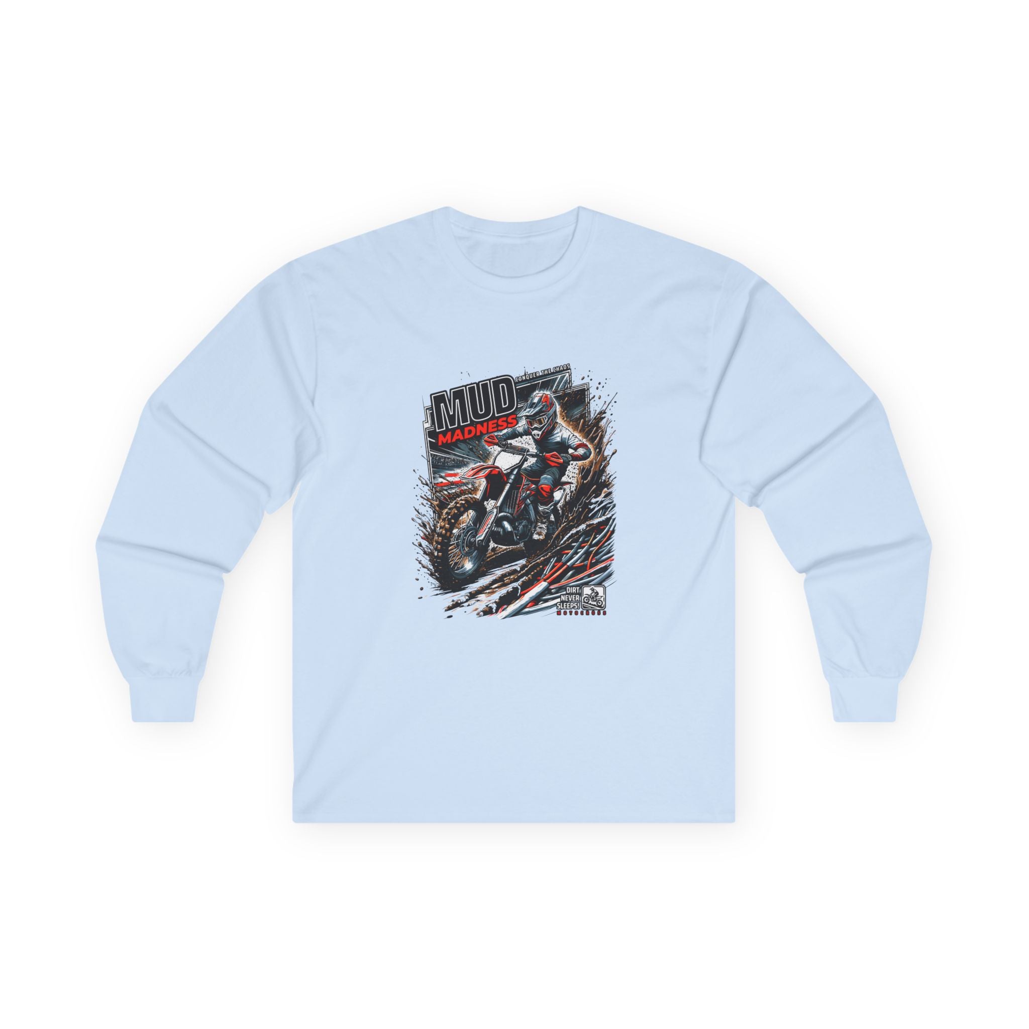 Mud Madness Long Sleeve Tee - Perfect for Outdoor Enthusiasts