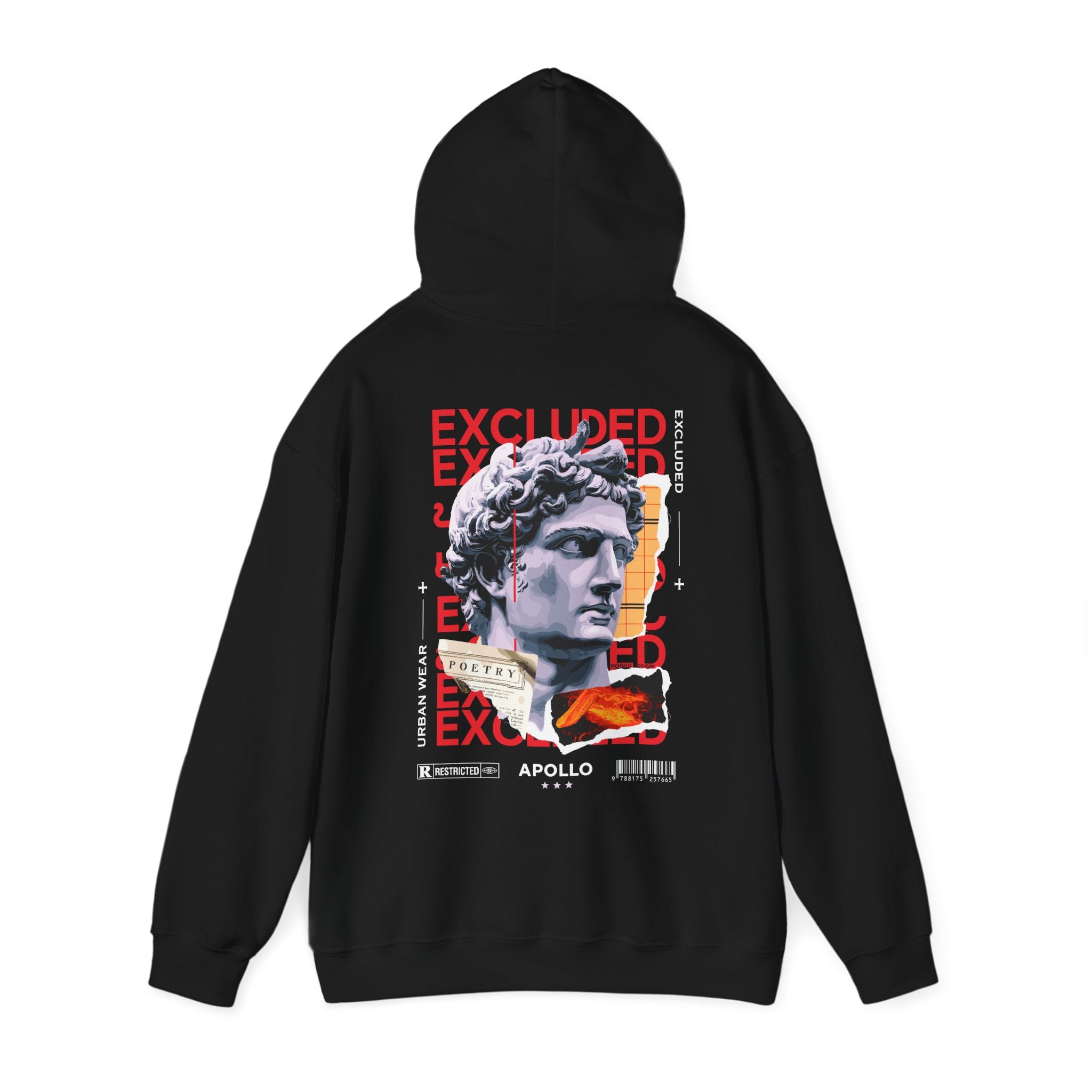 Artistic Apollo Hoodie  Excluded Design for Creative Souls