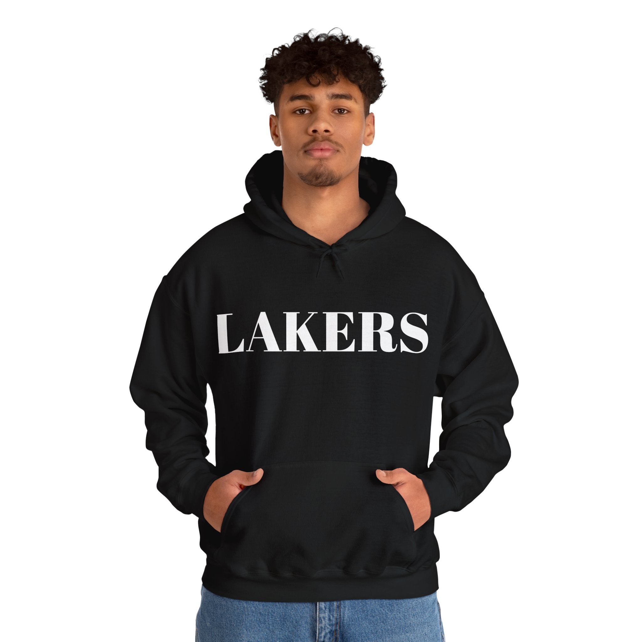 Lakers LeBron James Hoodie - Unisex Heavy Blend Sweatshirt for Basketball Fans