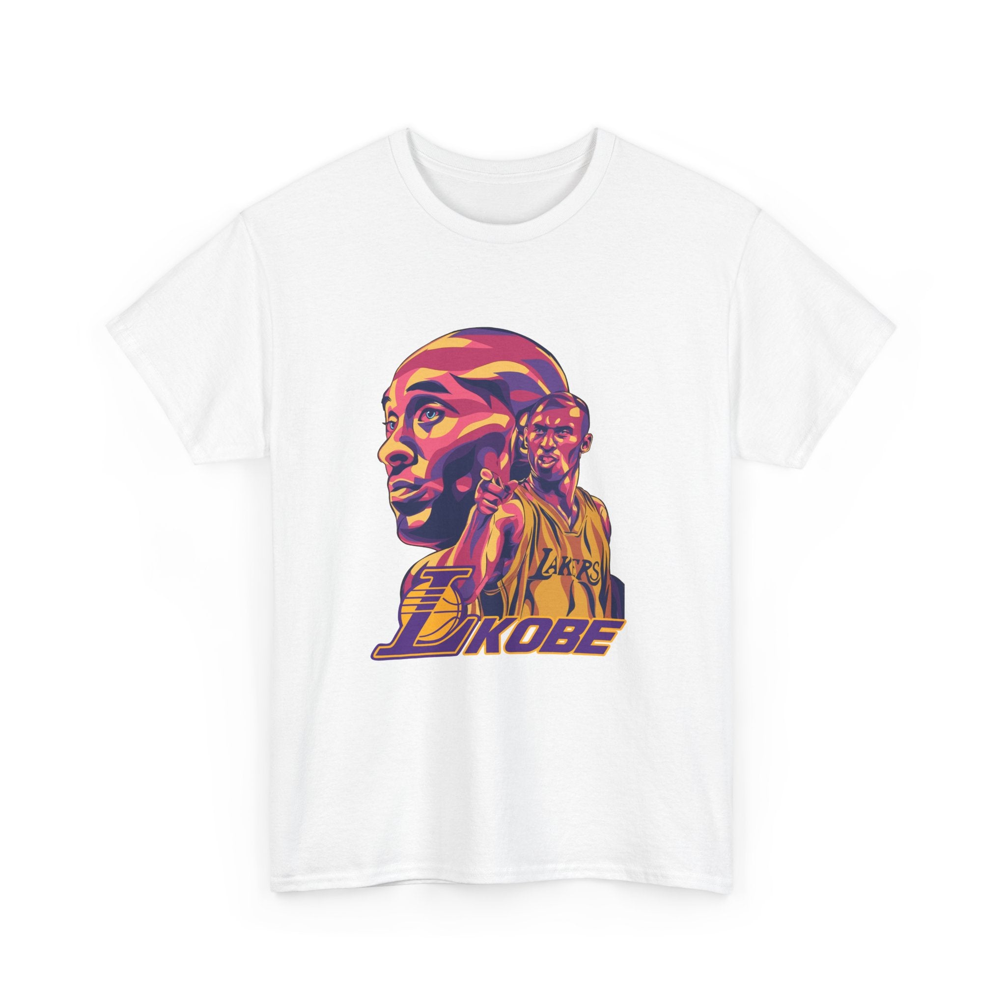 Kobe Bryant Unisex Heavy Cotton Tee - Tribute Shirt for Basketball Fans