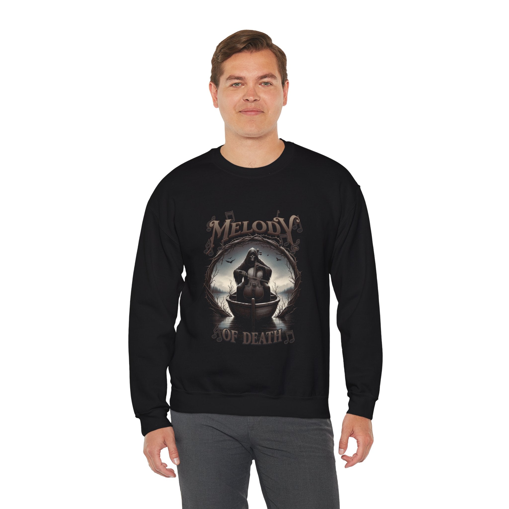 Melody of Death Unisex Sweatshirt - Dark Aesthetic Crewneck