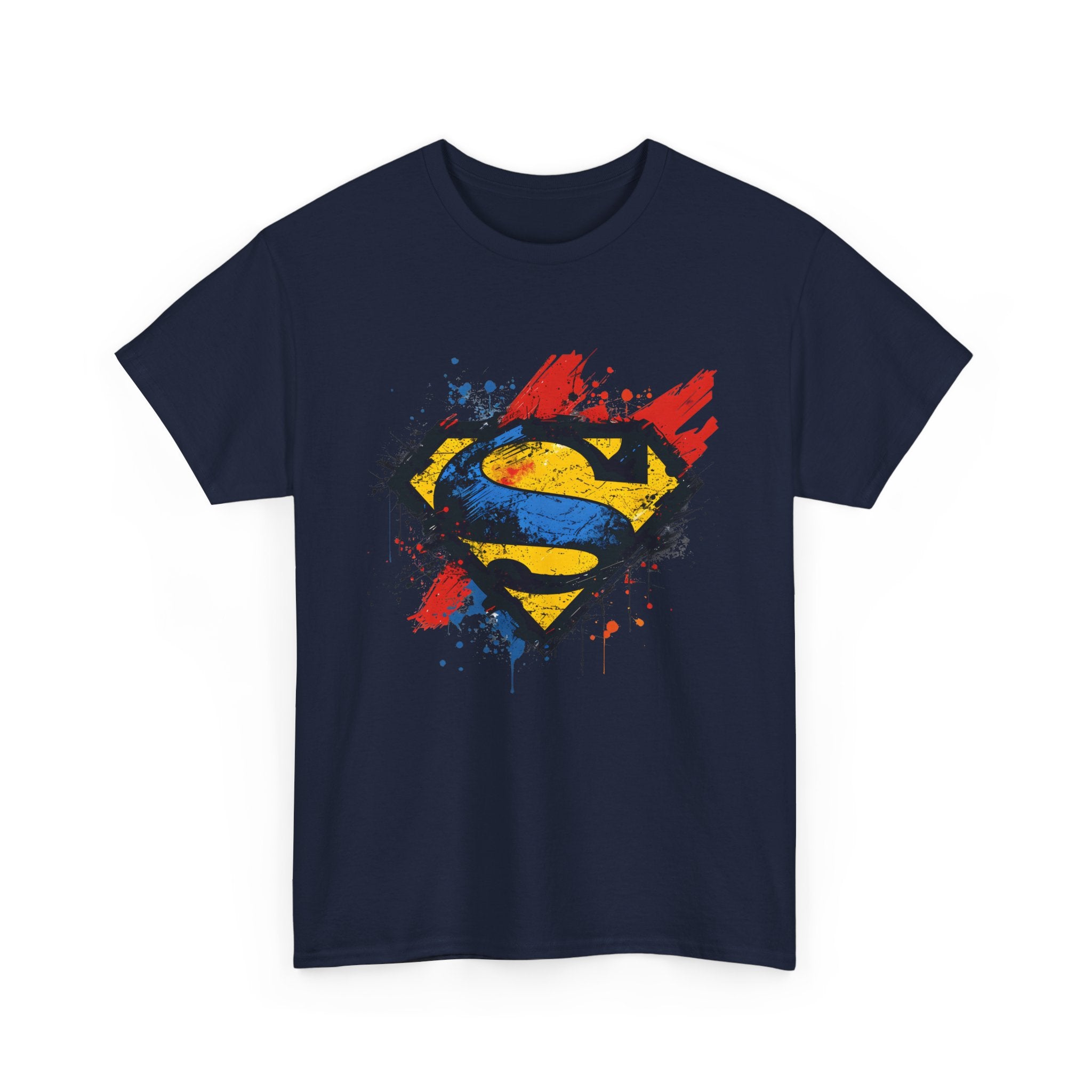 Superhero Superman Inspired Unisex Heavy Cotton Tee