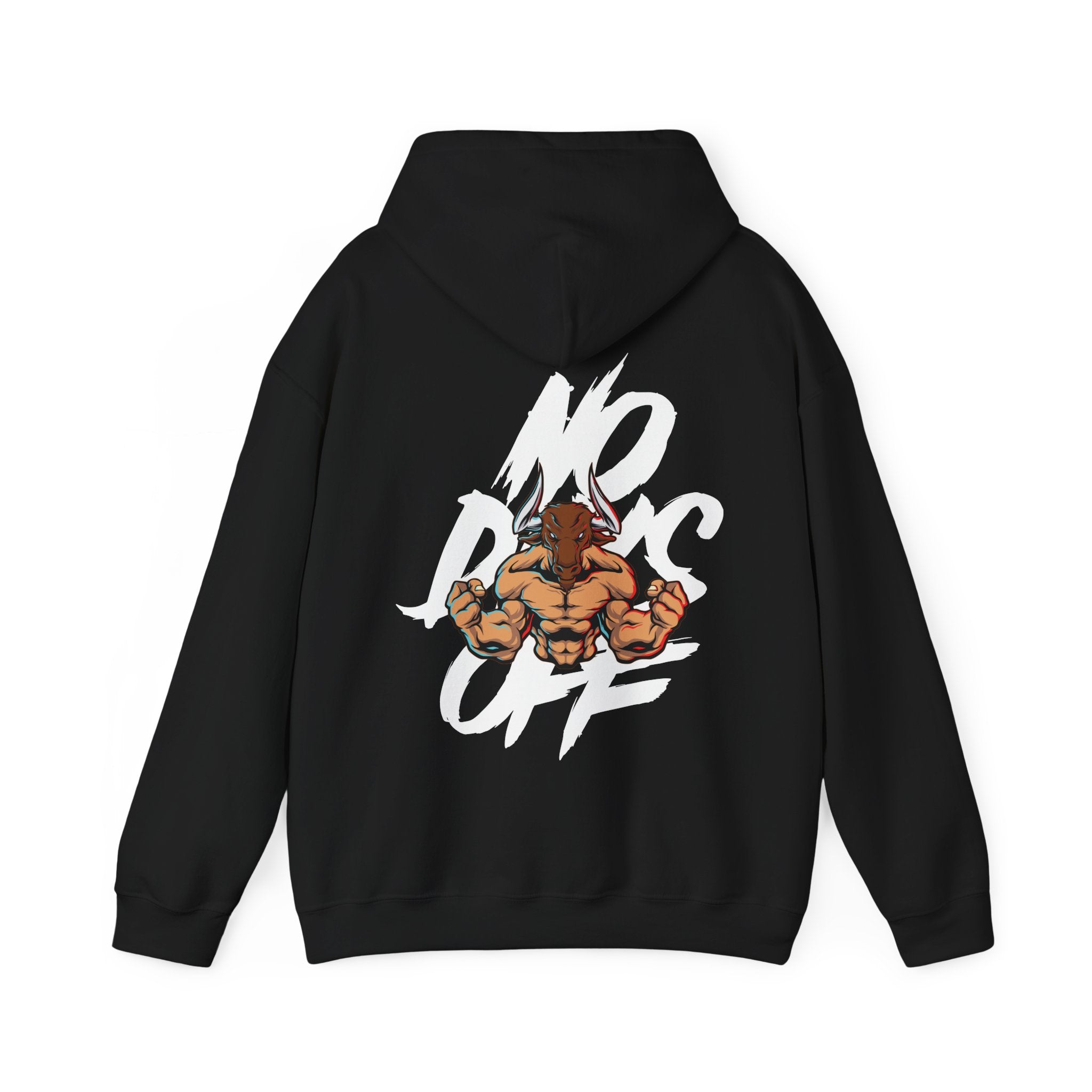No Dogs Off Unisex Heavy Blend™ Hooded Sweatshirt - Stylish Casual Wear for Animal Lovers