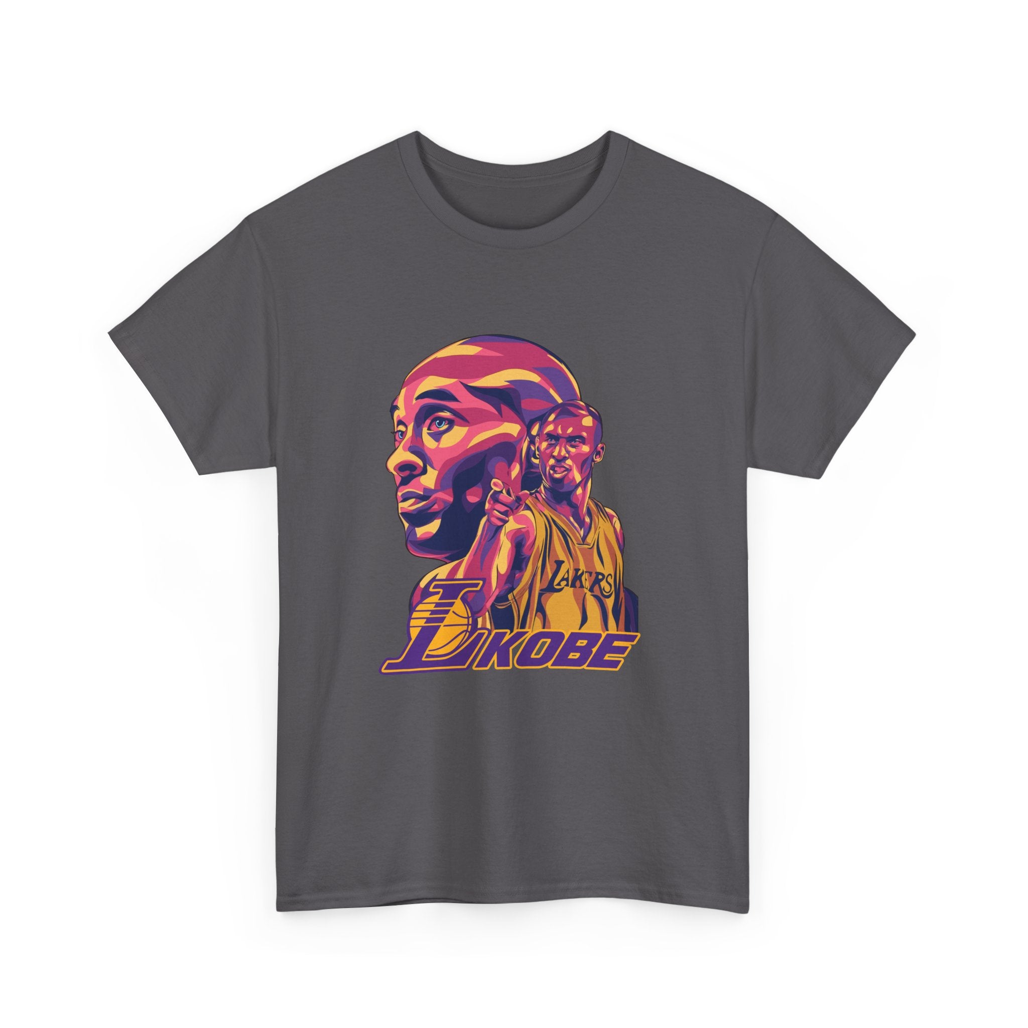 Kobe Bryant Unisex Heavy Cotton Tee - Tribute Shirt for Basketball Fans