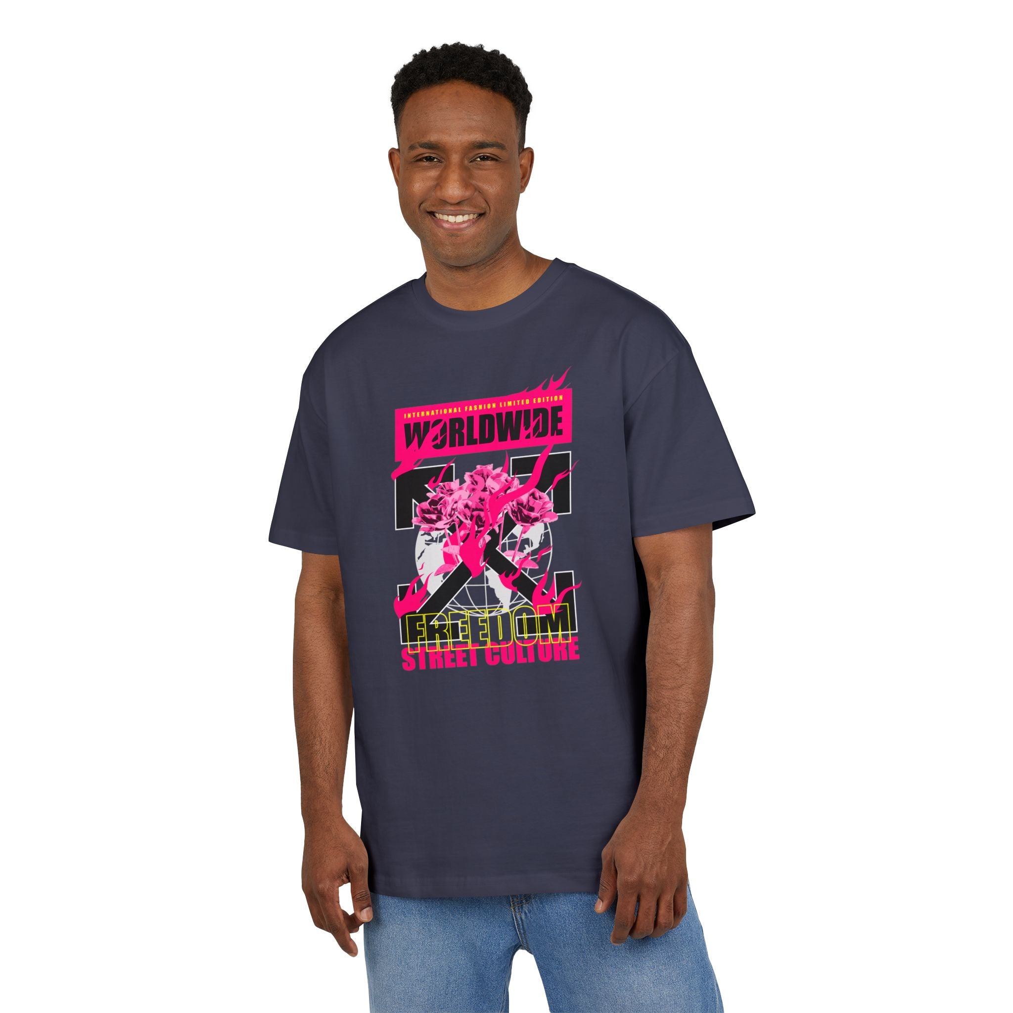 Worldwide Freedom Street Unisex Heavy Oversize Tee