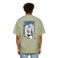 Heavy Oversized Tee with 'SAVAGE' Graphic - Streetwear Vibe