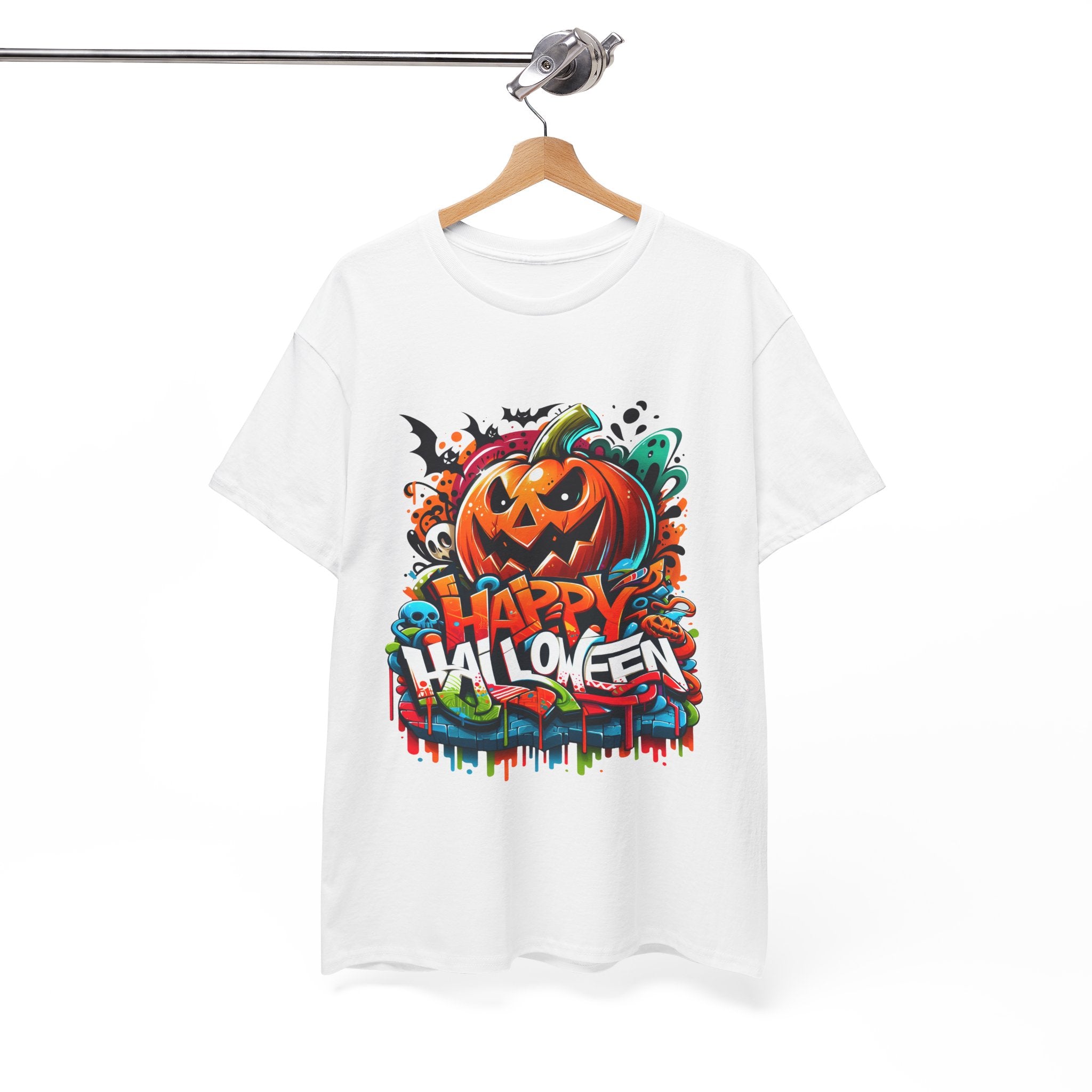 Happy Halloween Unisex Heavy Cotton Tee