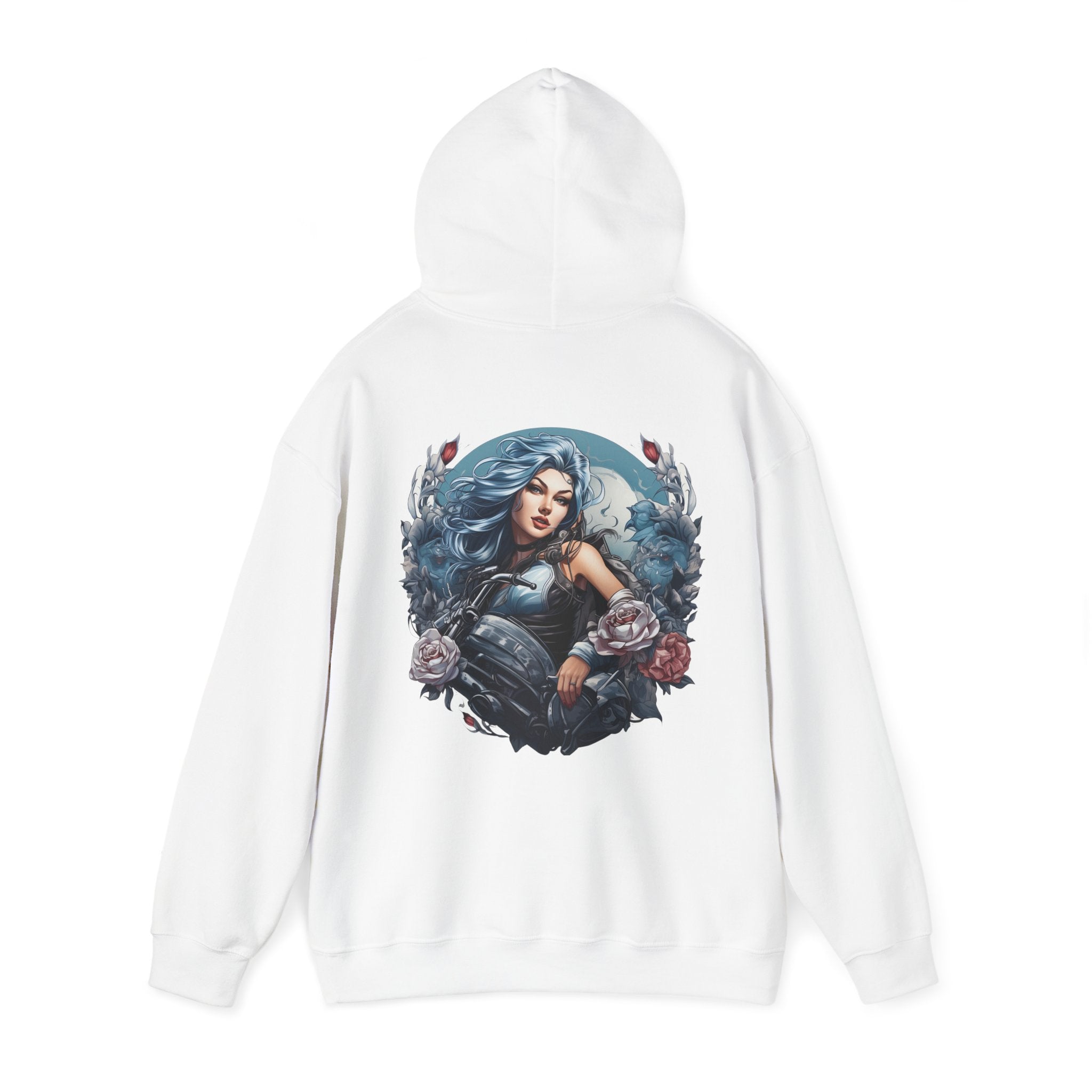 Biker Chick Unisex Hoodie
