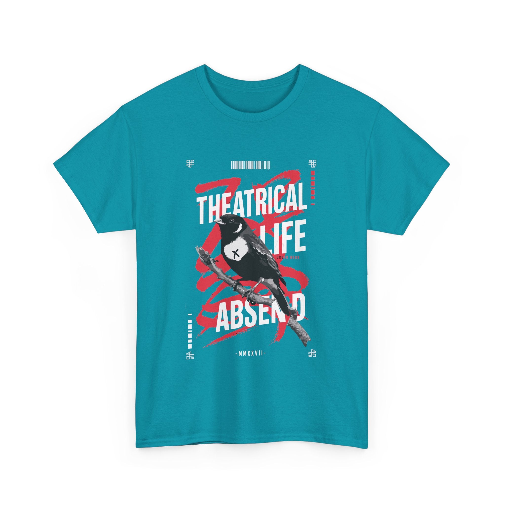 Theatrical Life Unisex Heavy Cotton Tee - Stylish Graphic T-Shirt for Creative Souls