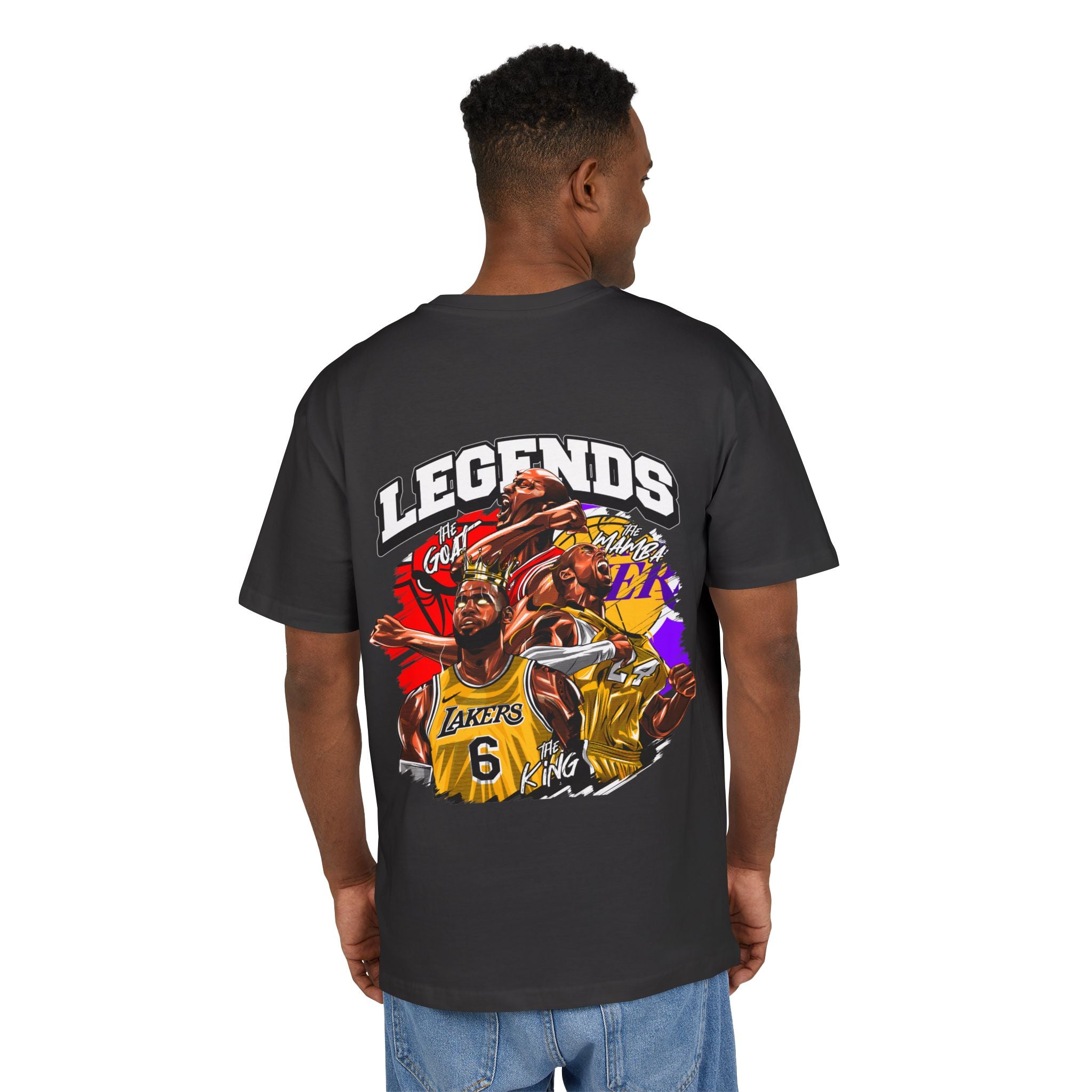 Trio Legends Unisex Heavy Oversize Tee