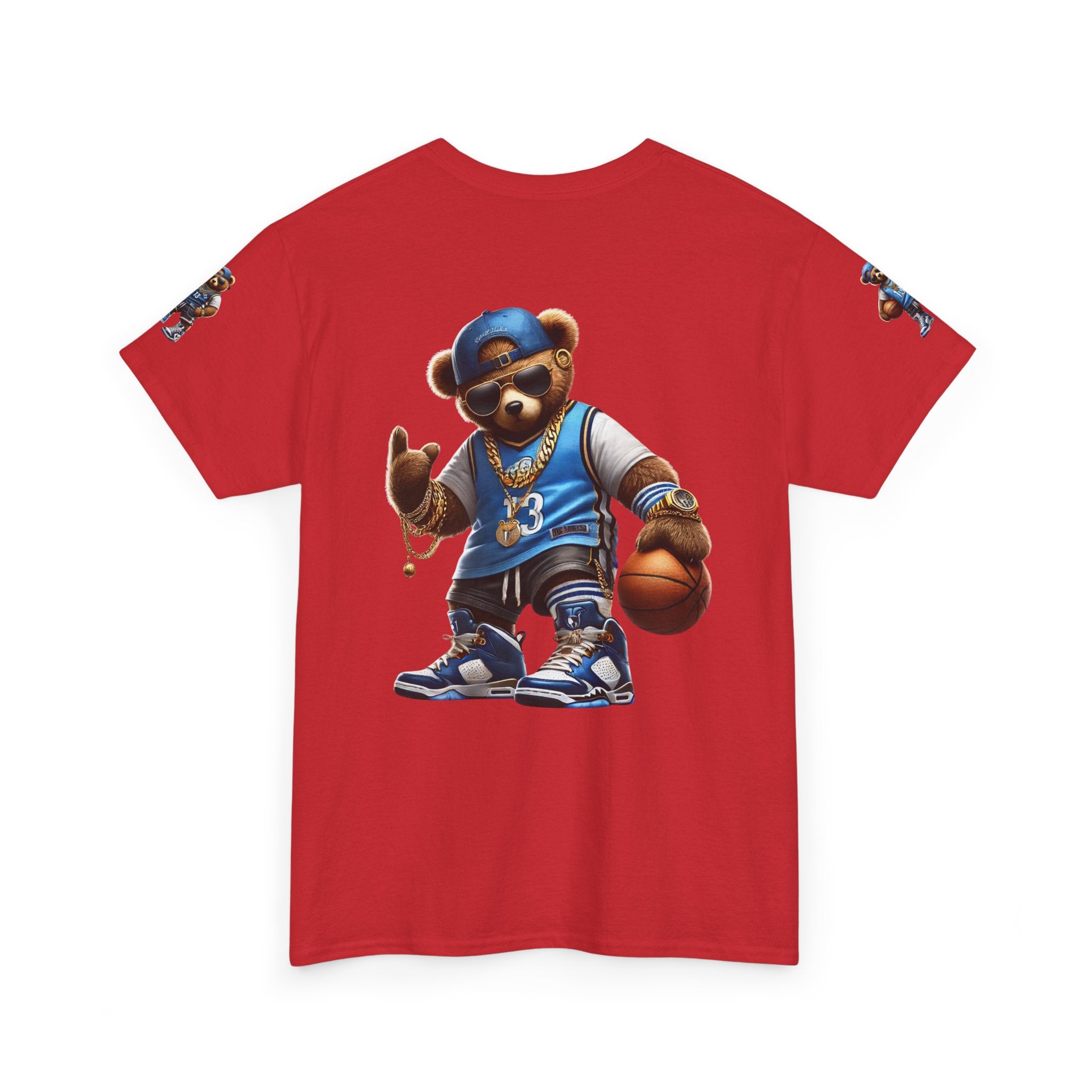 Basketball Teddy Unisex Heavy Cotton Tee