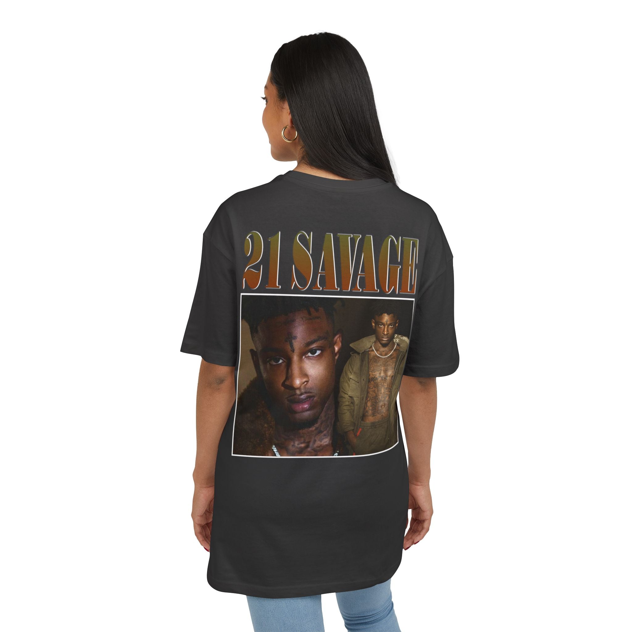 21 SAVAGE Unisex Heavy Oversize Tee