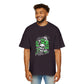 Heavy Oversized Tee - Dance Macabre Graphic Tee for Halloween & Party Wear.