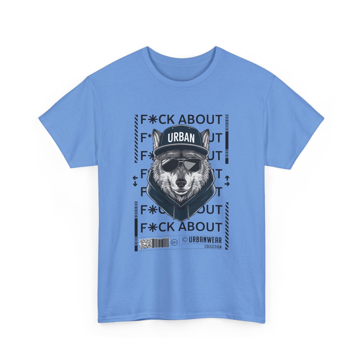 Urban Bear Graphic Unisex Heavy Cotton Tee