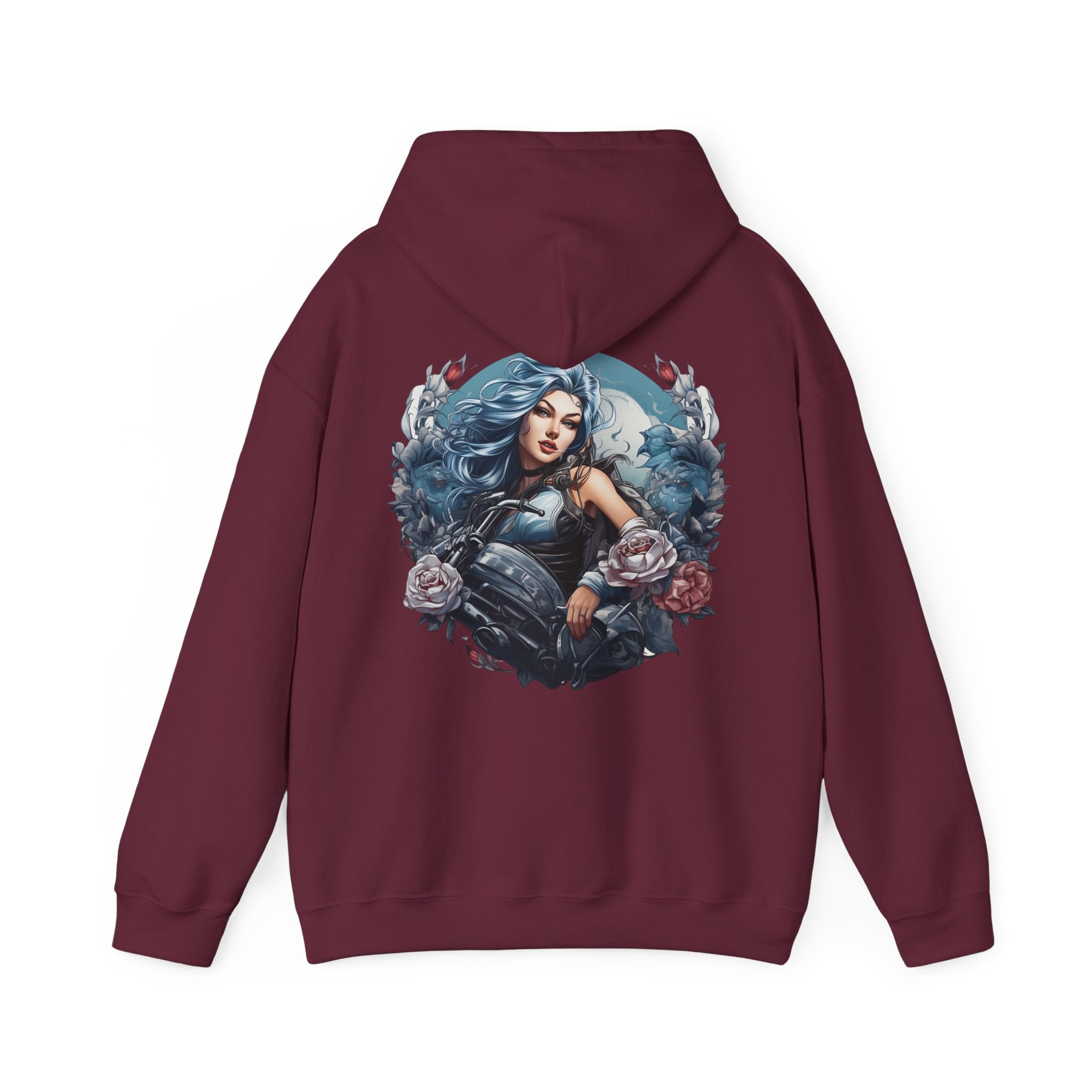 Biker Chick Unisex Hoodie