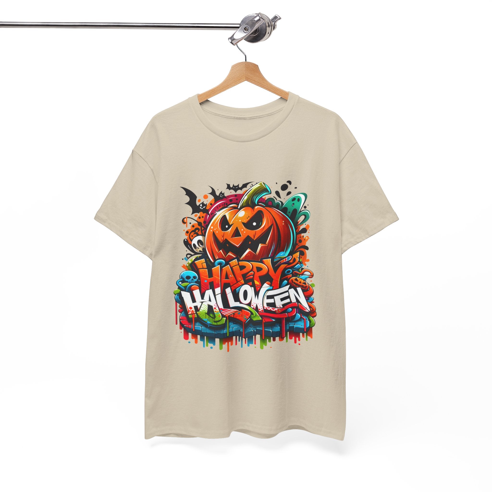 Happy Halloween Unisex Heavy Cotton Tee