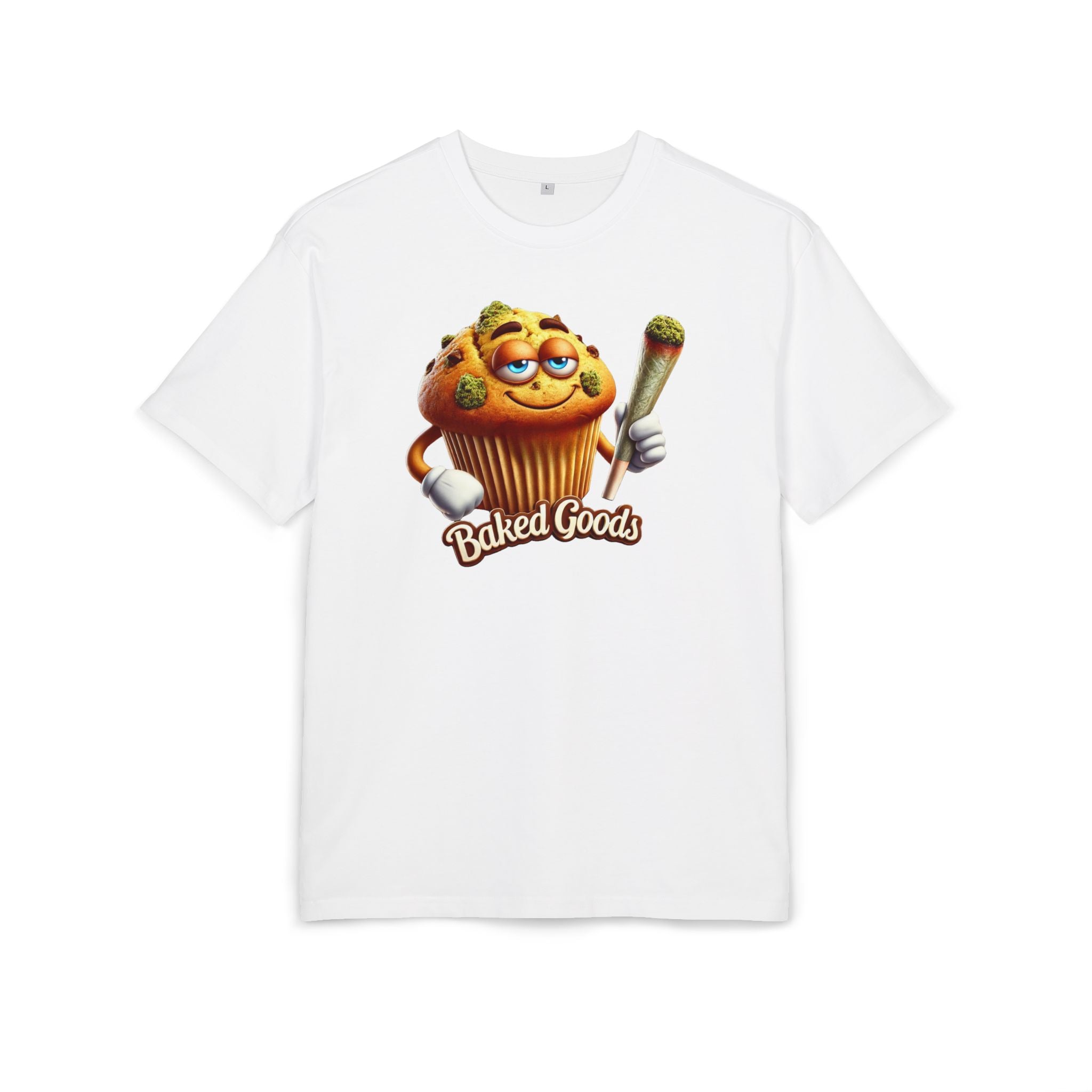 Baked Goods Muffin Unisex Heavy Oversize Tee