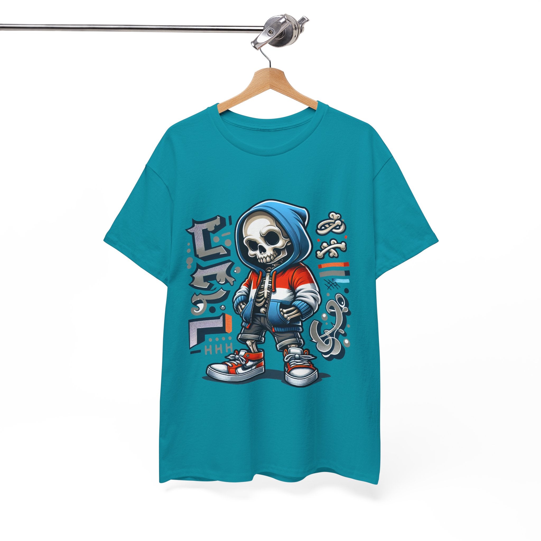 Trendy Streetwear SkullBoy Unisex Heavy Cotton Tee