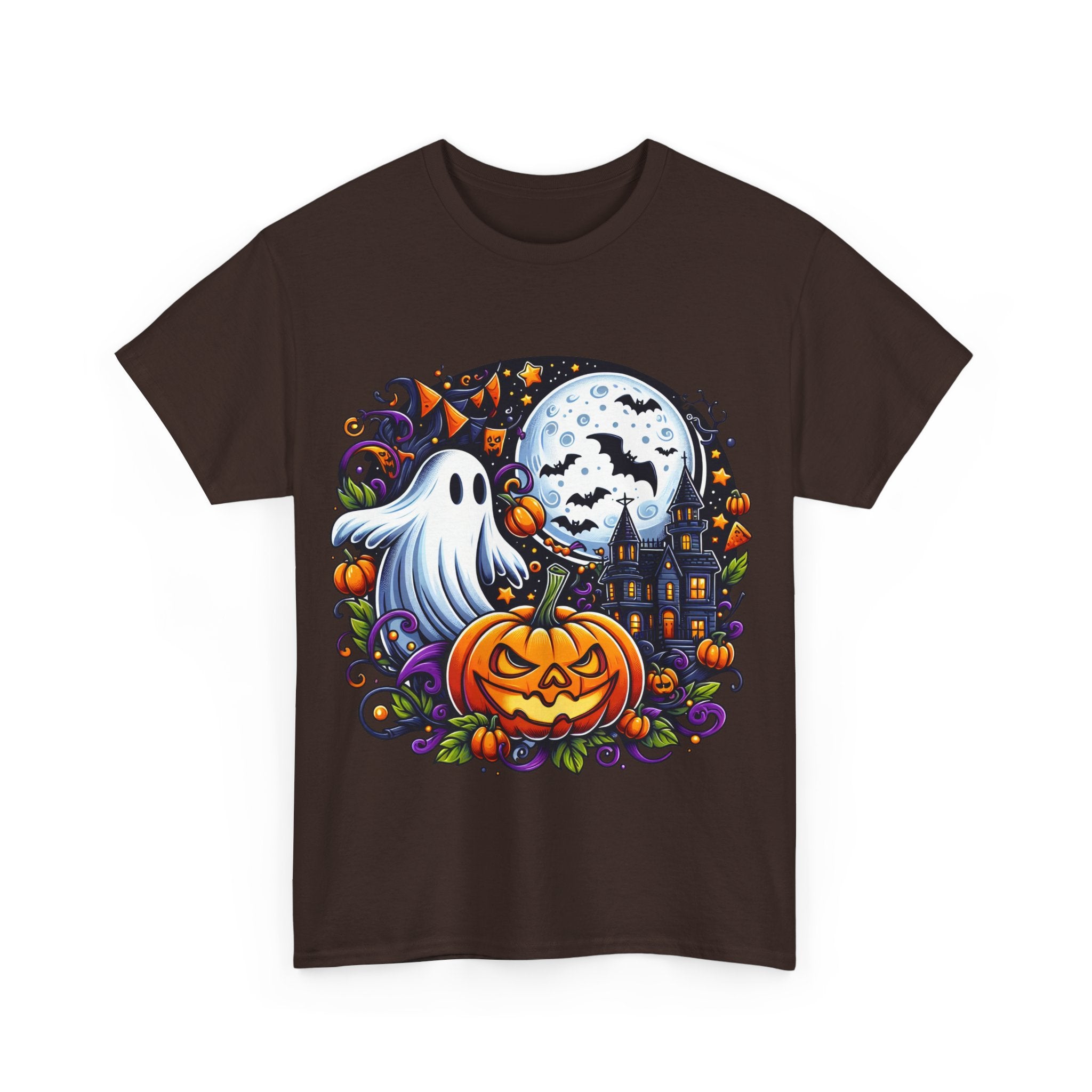 Halloween Boo Unisex Heavy Cotton Tee