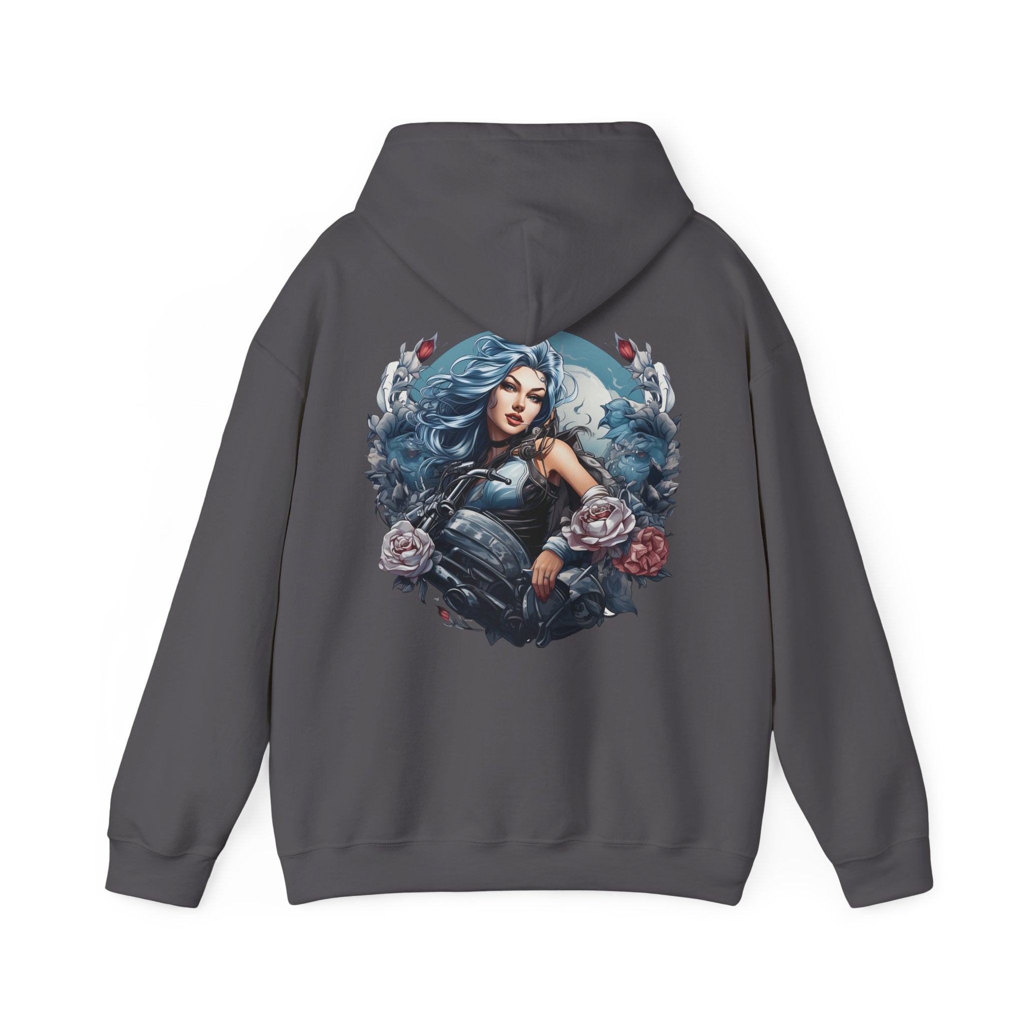 Biker Chick Unisex Hoodie