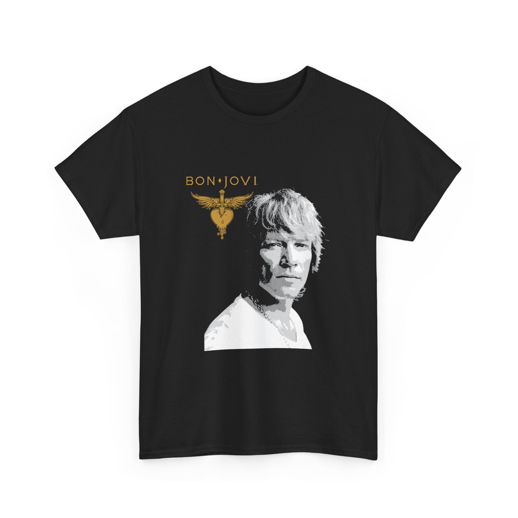 Bon Jovi Tribute Unisex Heavy Cotton Tee