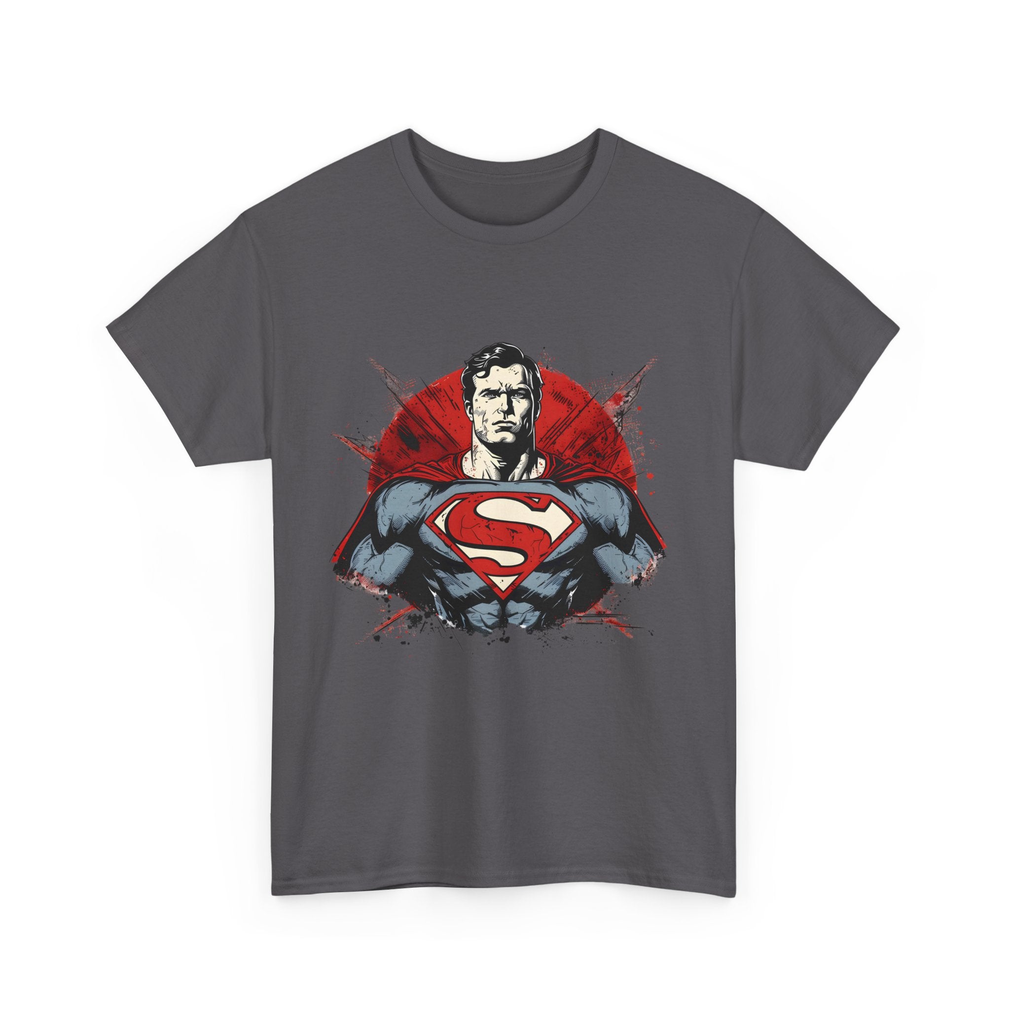 Superhero Superman Unisex Heavy Cotton Tee