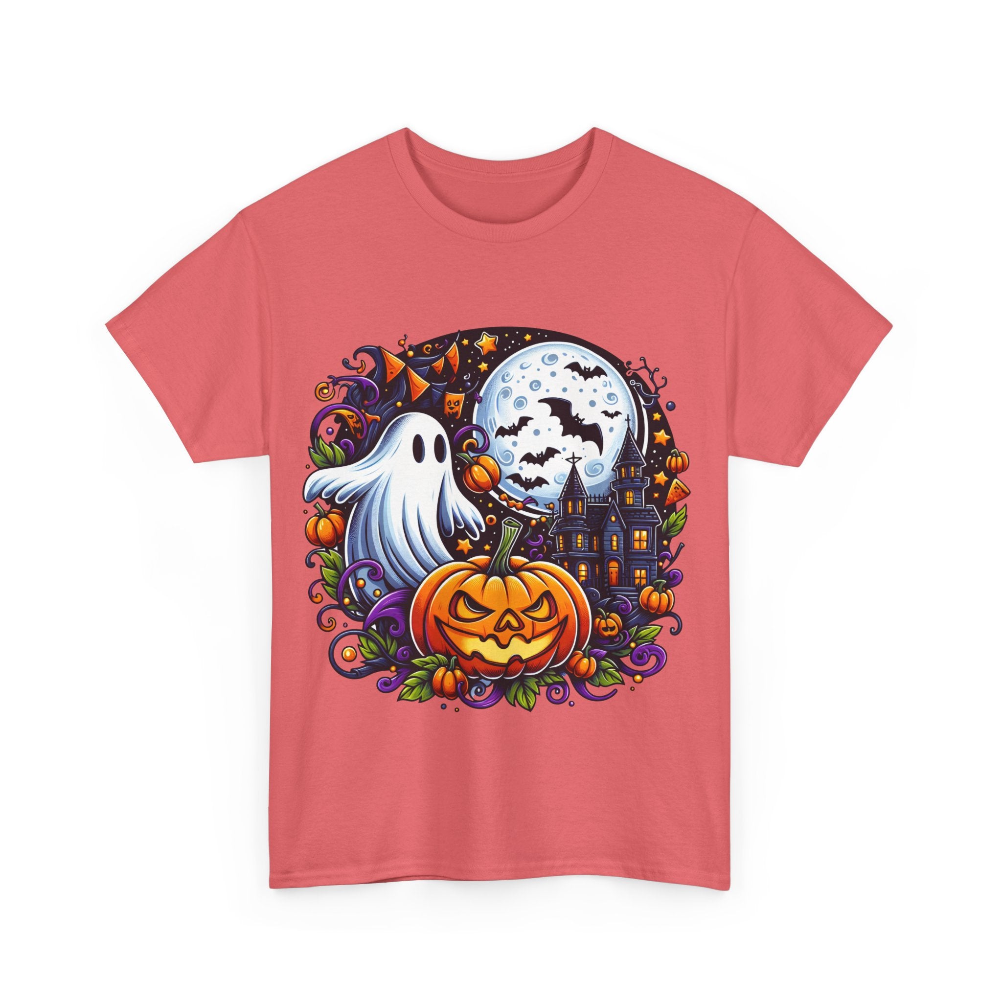 Halloween Boo Unisex Heavy Cotton Tee