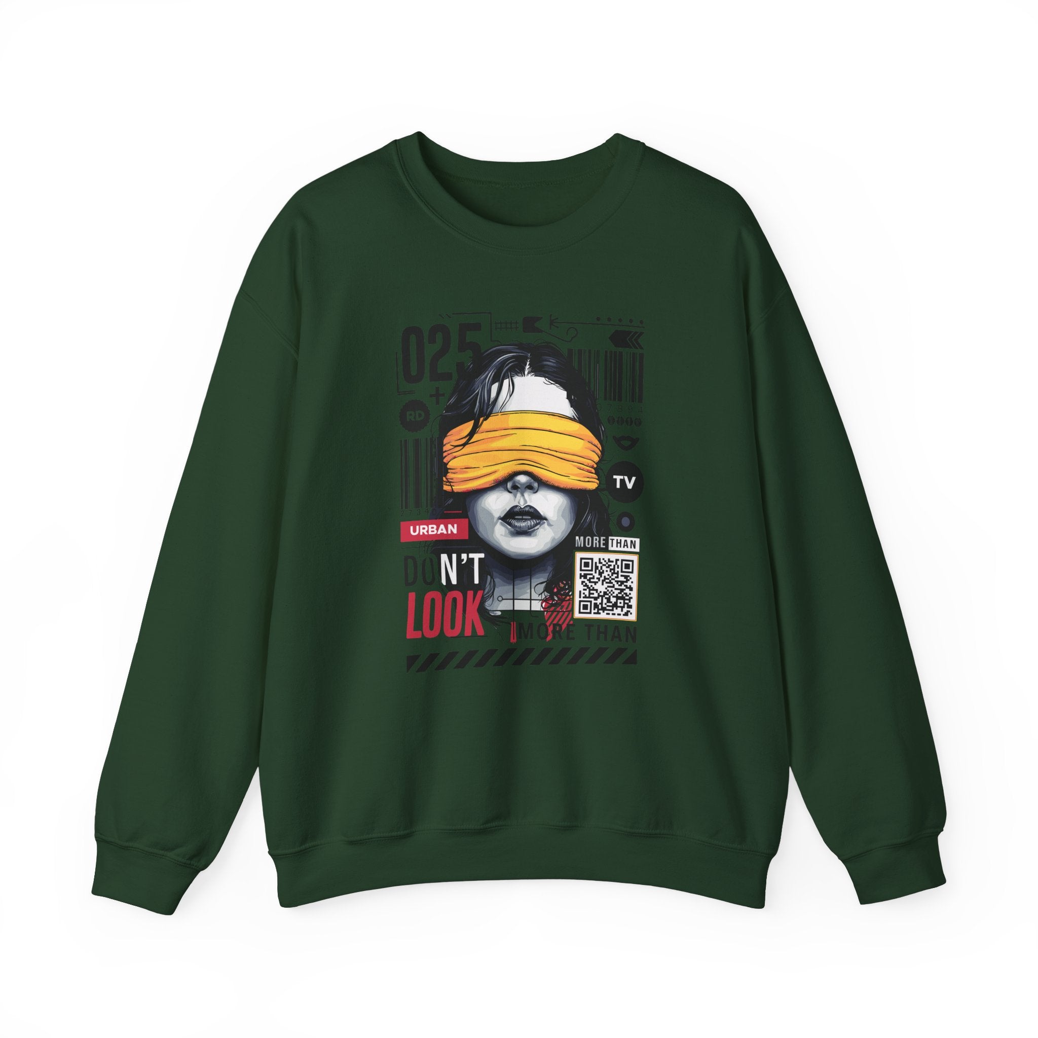 Urban Don’t Look Crewneck Sweatshirt - Unisex Heavy Blend™