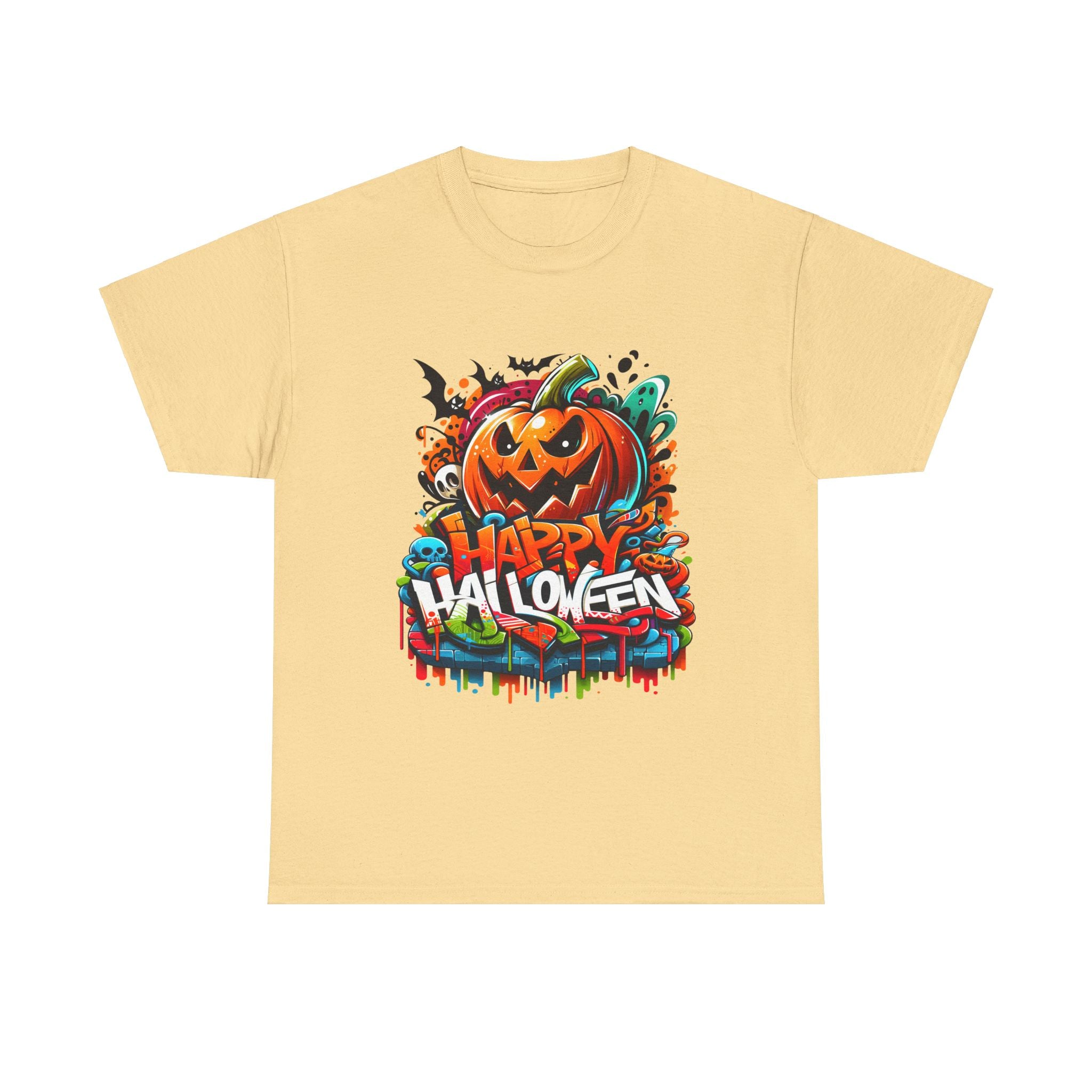 Happy Halloween Unisex Heavy Cotton Tee