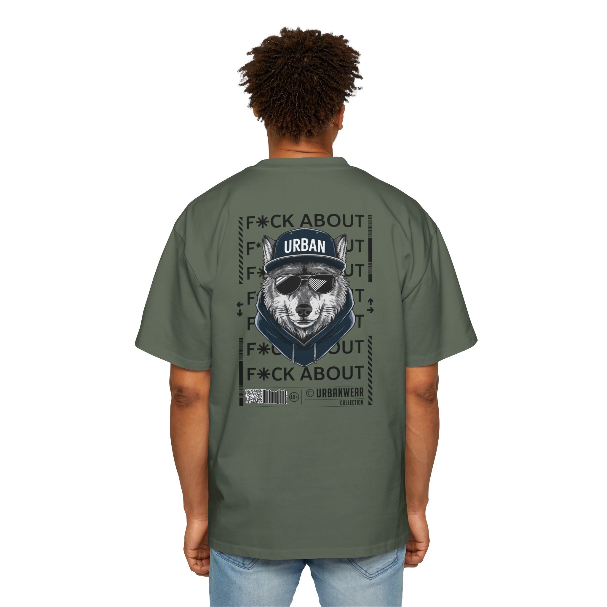 Urban Graphic Oversized Tee - Bold Statement T-Shirt