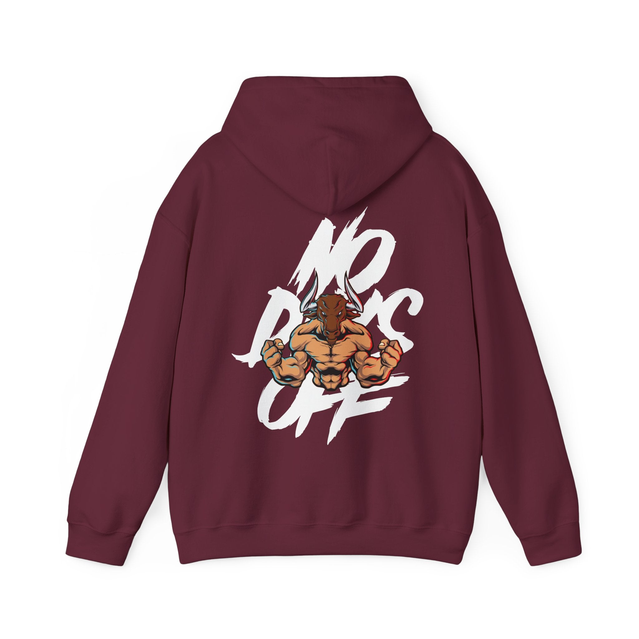 No Dogs Off Unisex Heavy Blend™ Hooded Sweatshirt - Stylish Casual Wear for Animal Lovers