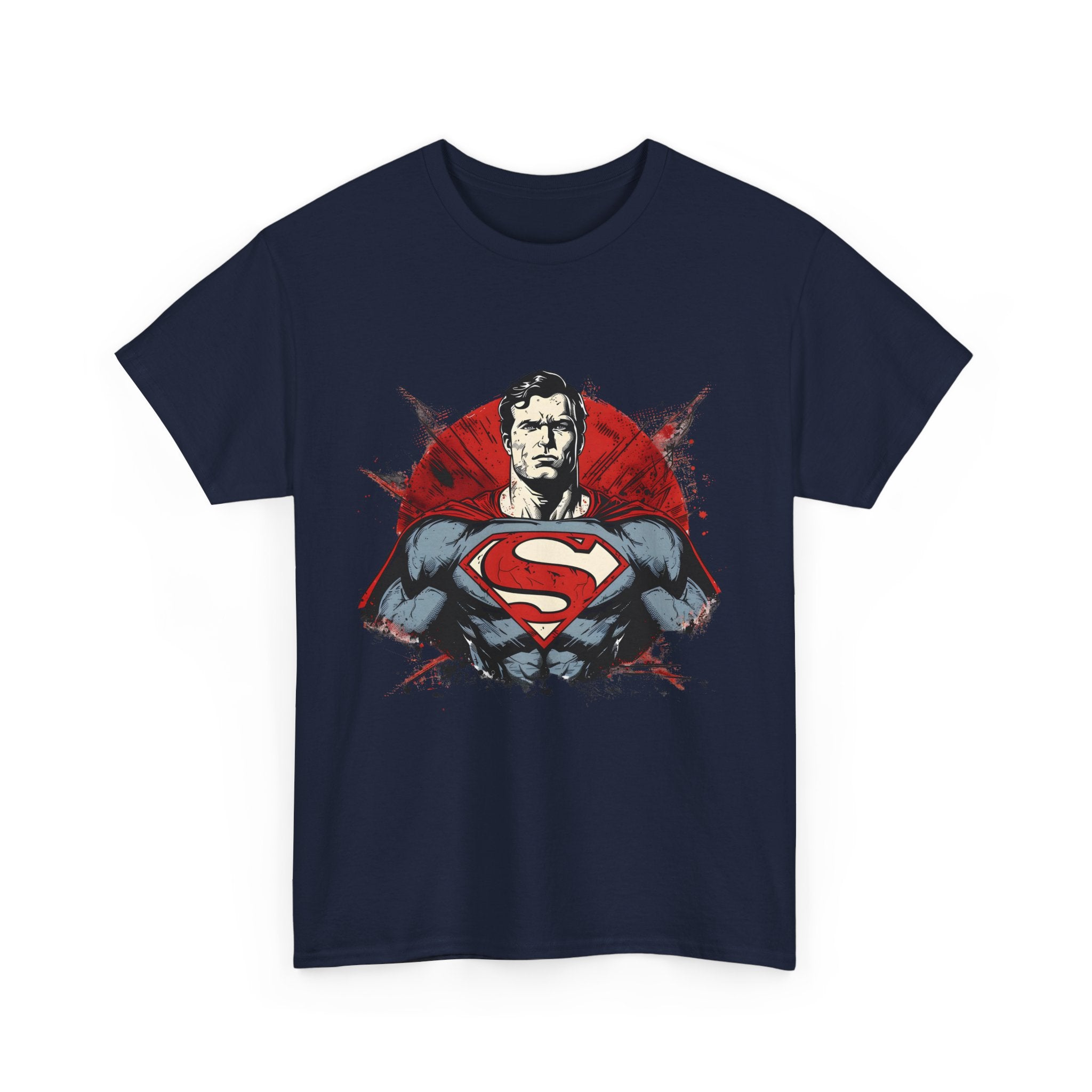 Superhero Superman Unisex Heavy Cotton Tee