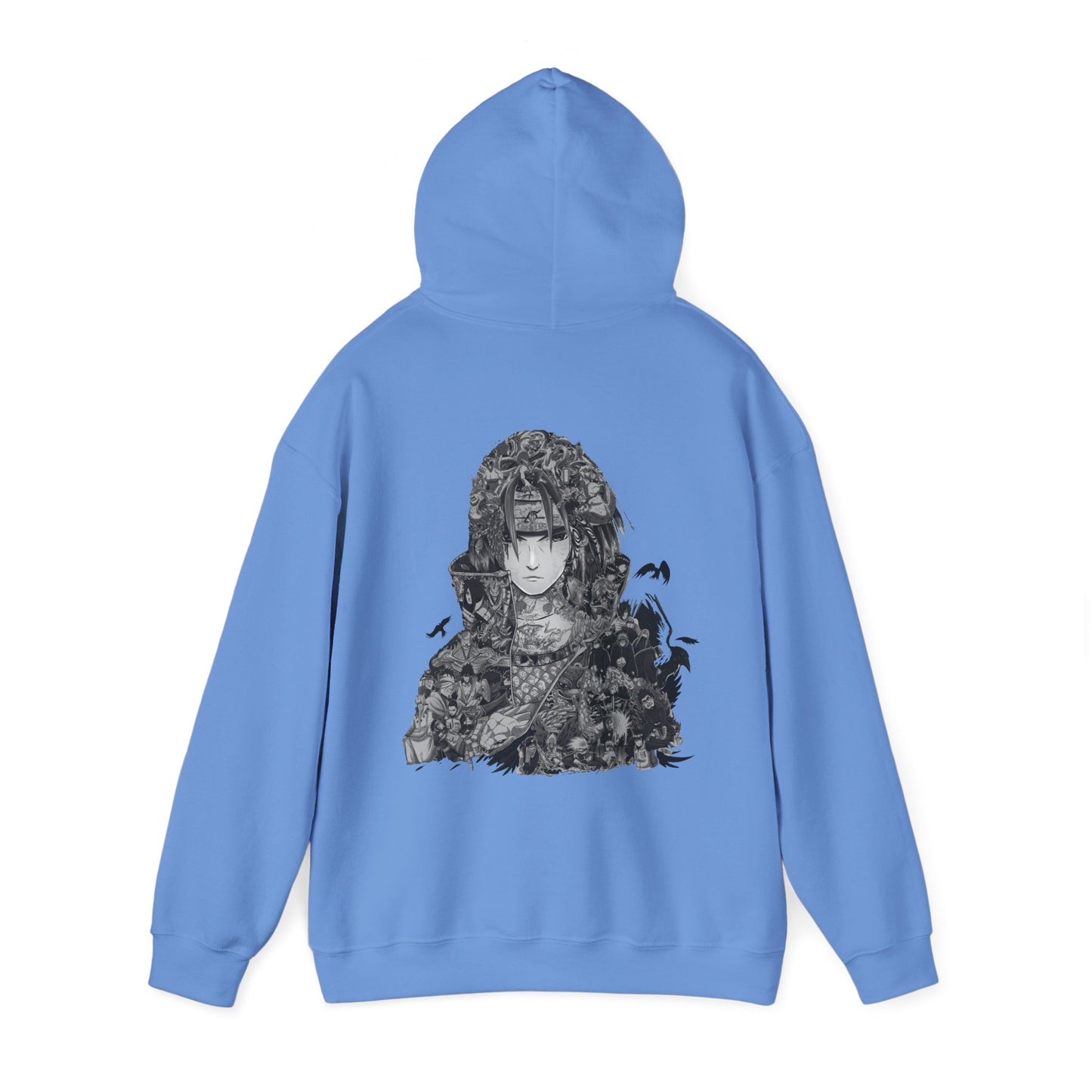 Anime-Inspired Unisex Heavy Blend™ Hooded Sweatshirt - Bold Graphic Design for Fans