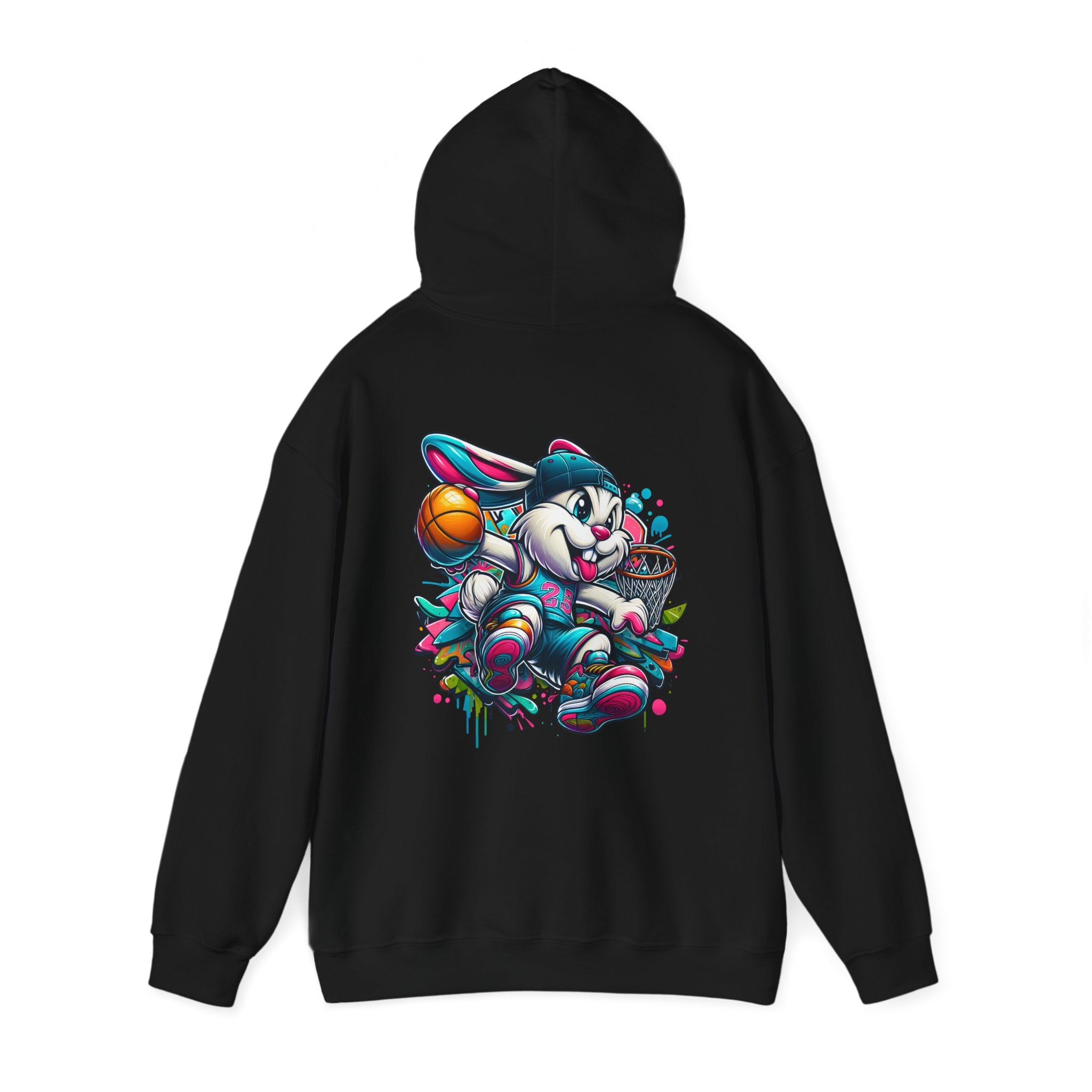 Basketball Bunny Boy Unisex Hoodie