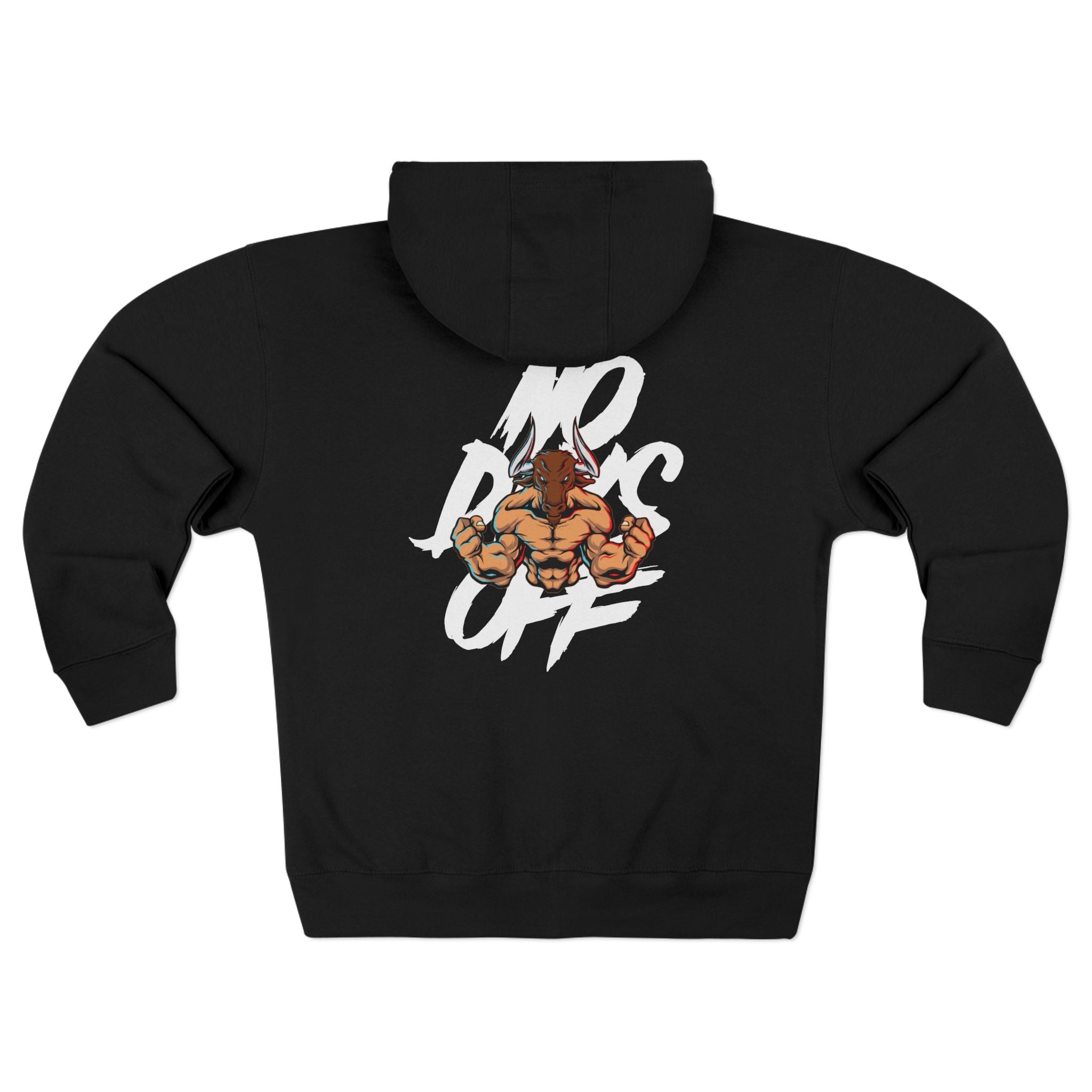 No Days Off Unisex Zip Hoodie - Motivational Athletic Wear for Fitness Enthusiasts