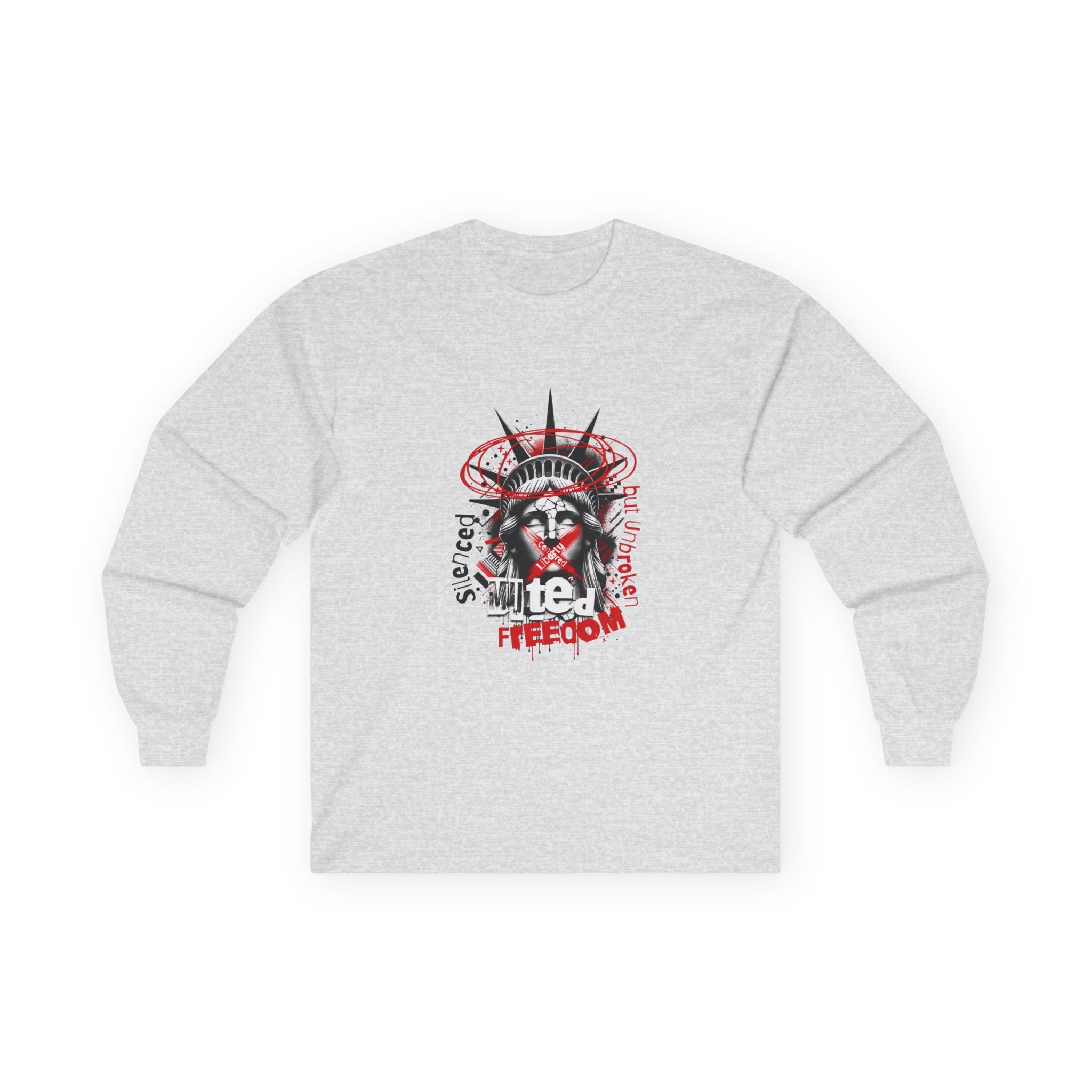 Freedom Statement Long Sleeve Tee - Unisex Ultra Cotton