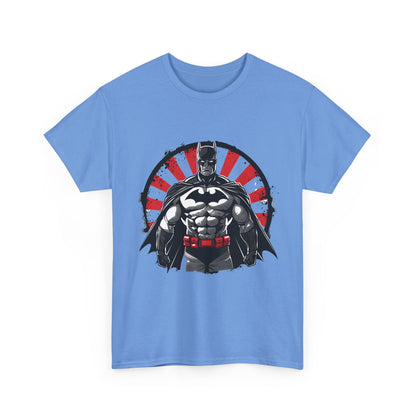Heroic Batman Unisex Heavy Cotton Tee - Perfect for Comic Fans and Stylish Everyday Wear